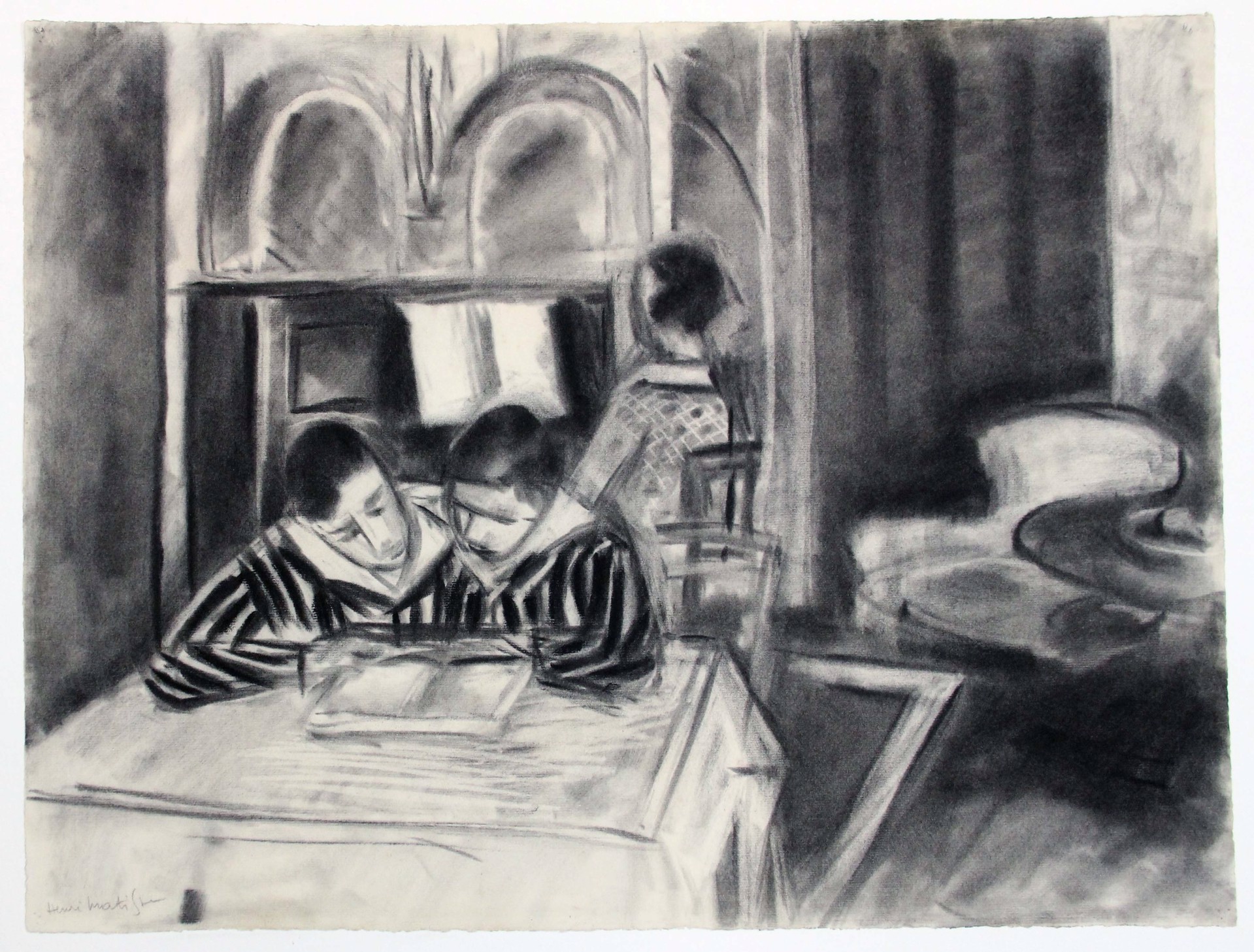 Interior Scene by Henri Matisse