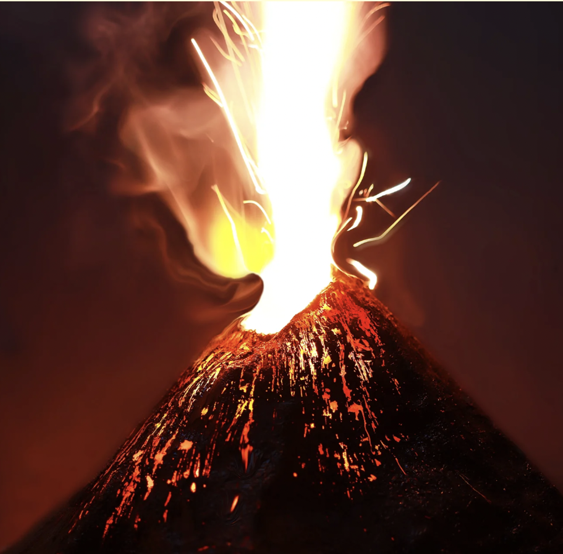 Volcano by Stephen Dorsett