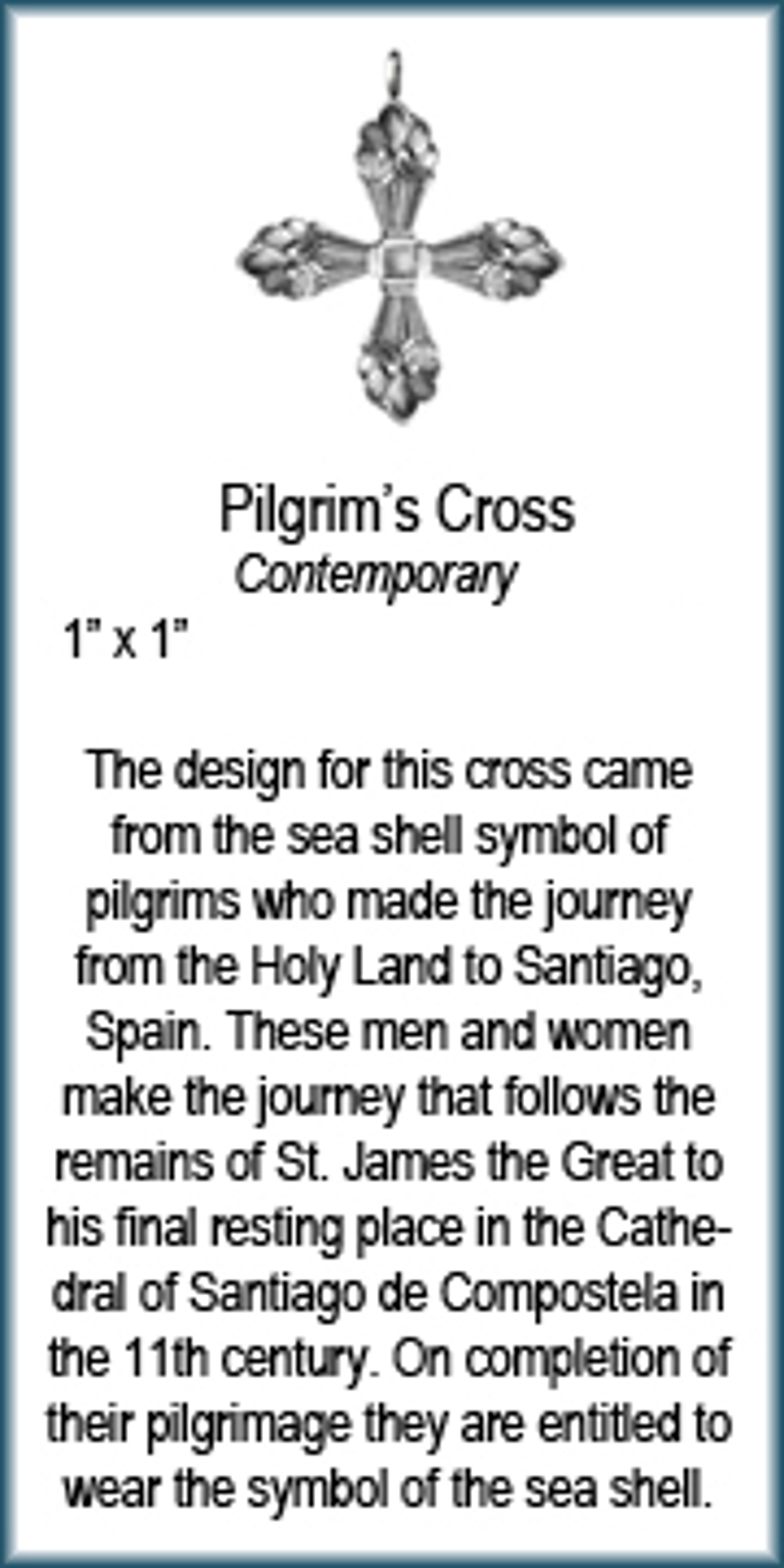 Pendant - Pilgrims Cross - 9315 by Deanne McKeown