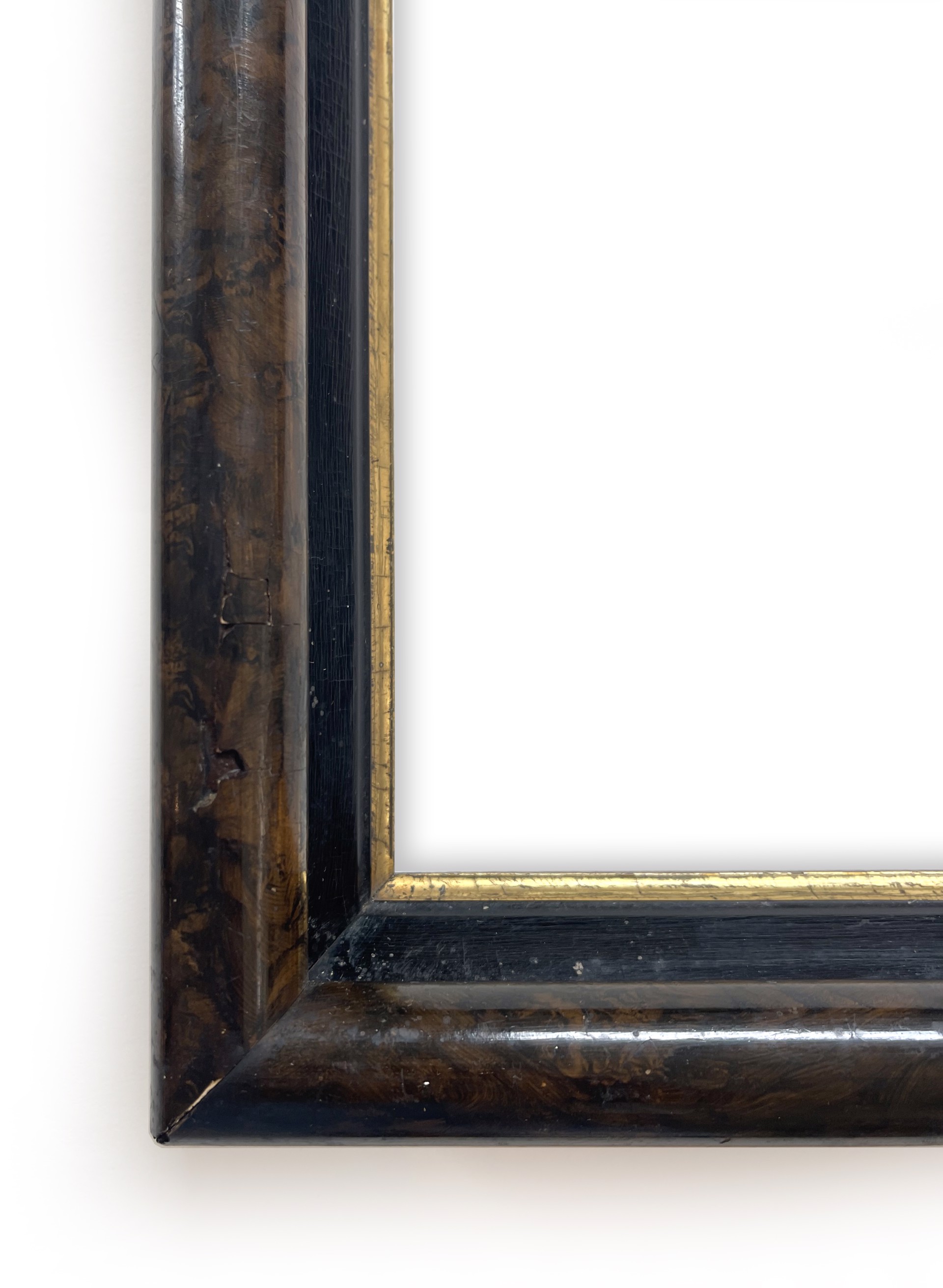 Antique Victorian Faux Marble Frame by Antique Frame