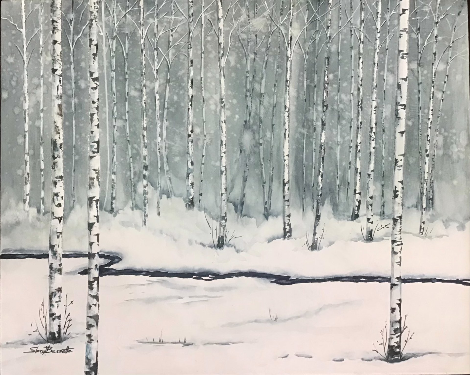 Peaceful Winter by Sheryl Besette
