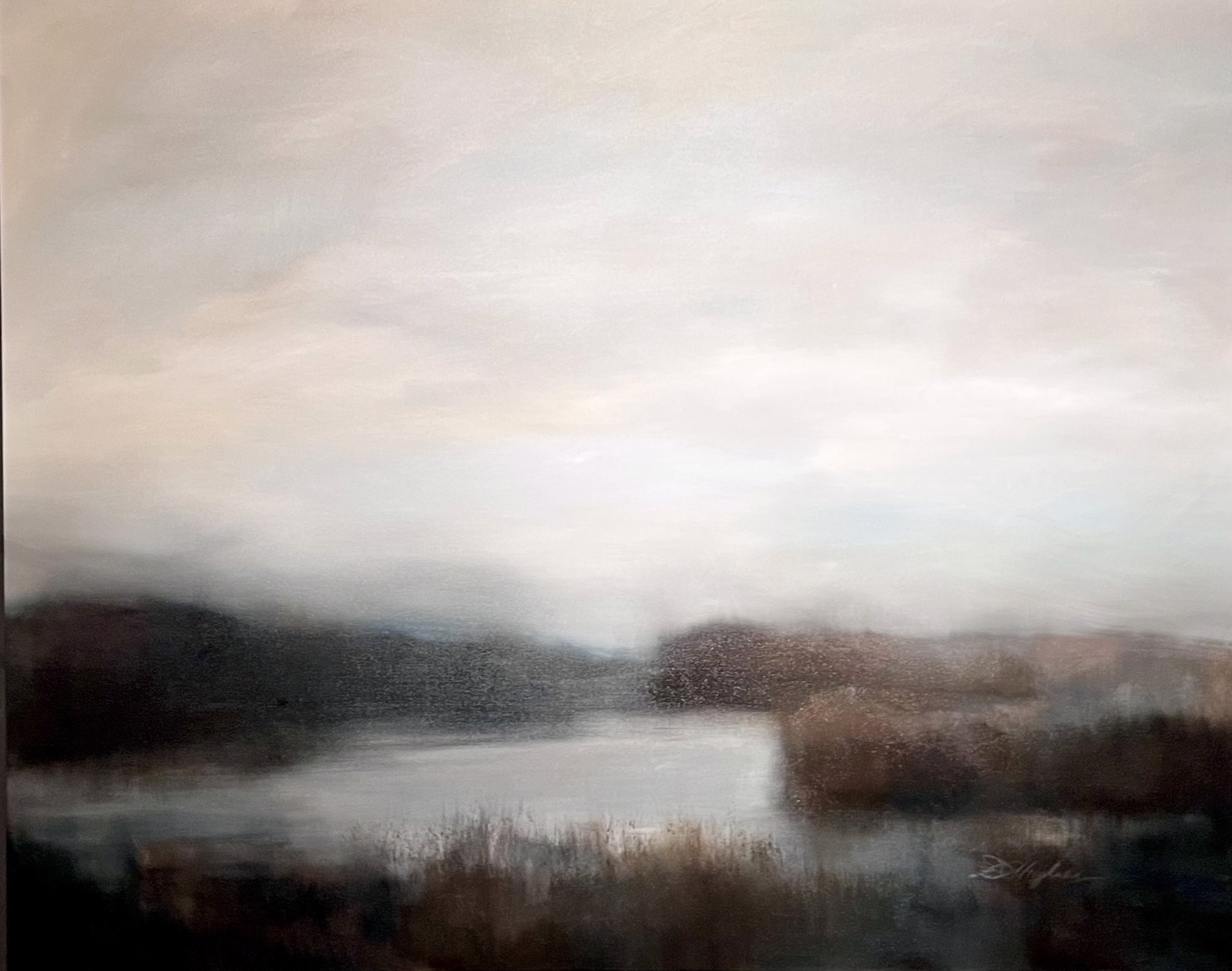 Mist on the Marsh by Donna Hughes