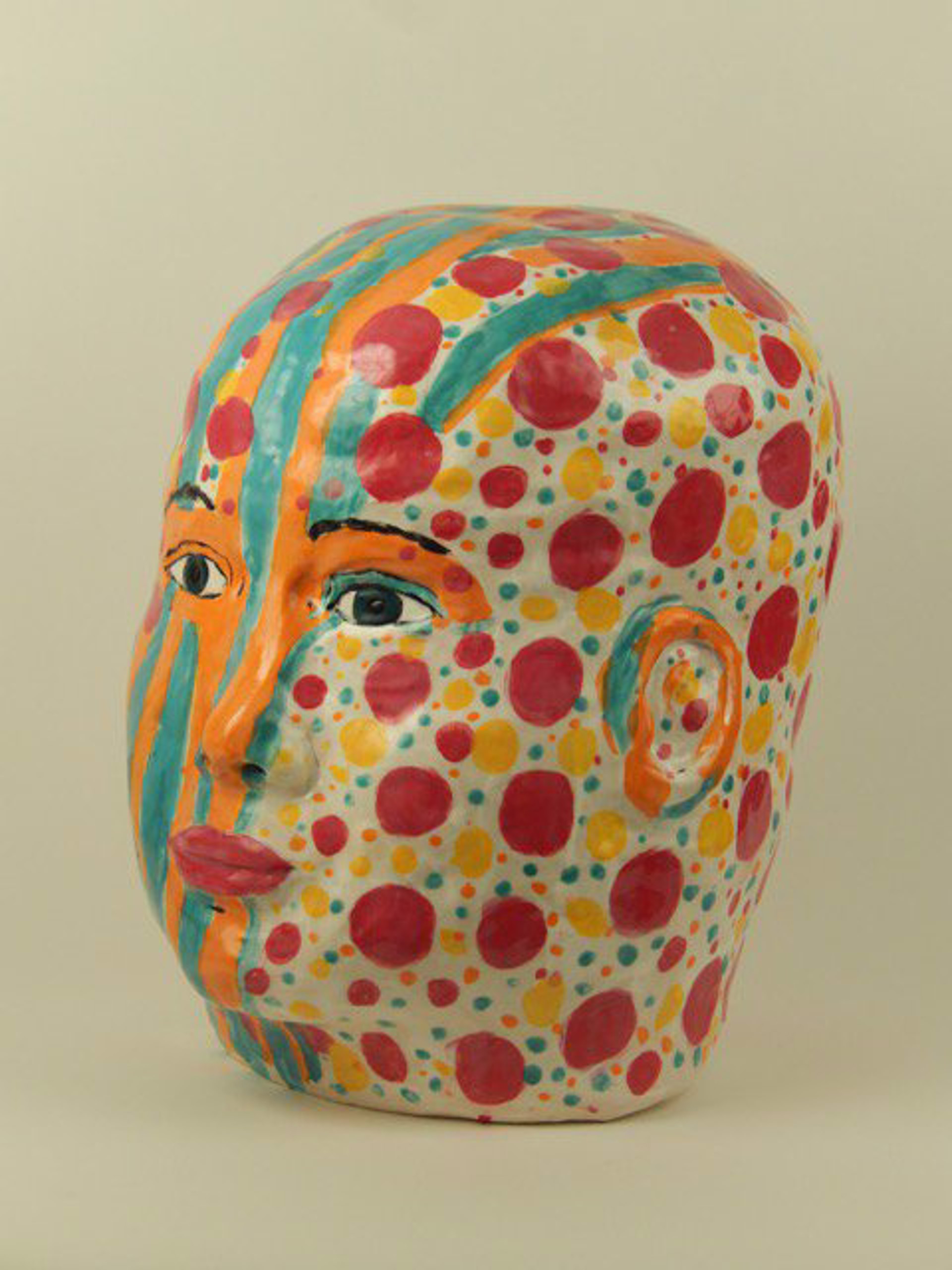 Patterned Head 18 by Linda Smith