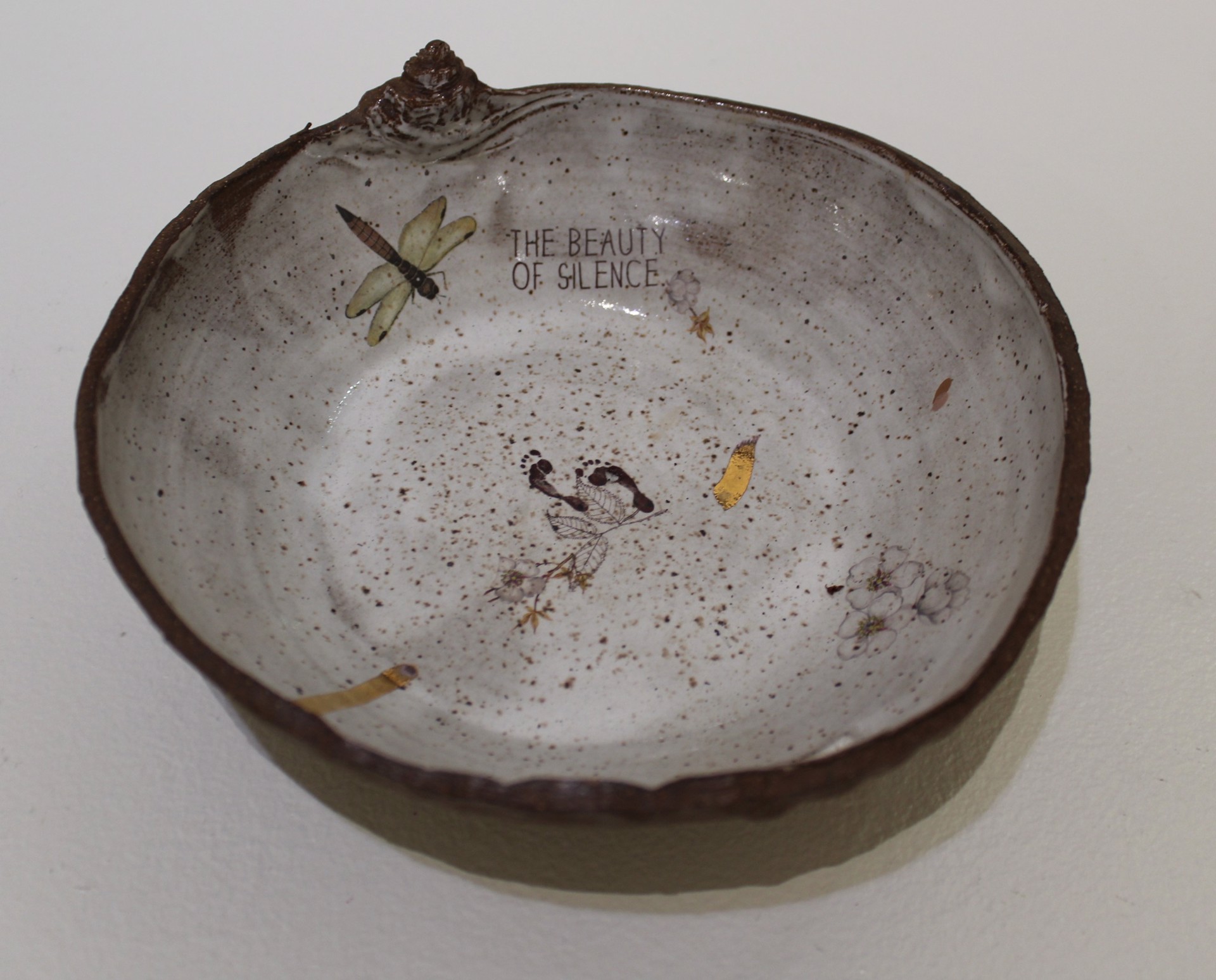 The Beauty of Silence Large Bowl by Therese Knowles