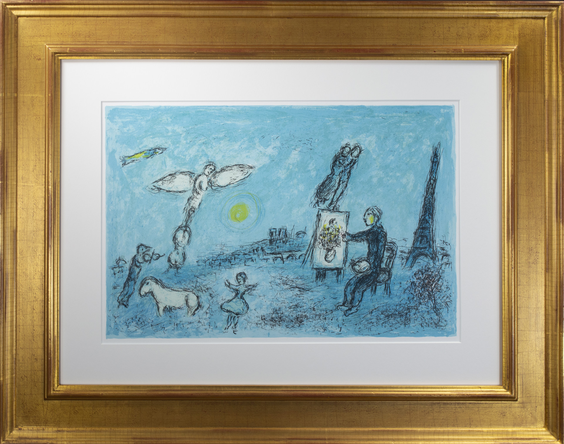 Le Peintre et son Double (The Painter and his Double) by Marc Chagall