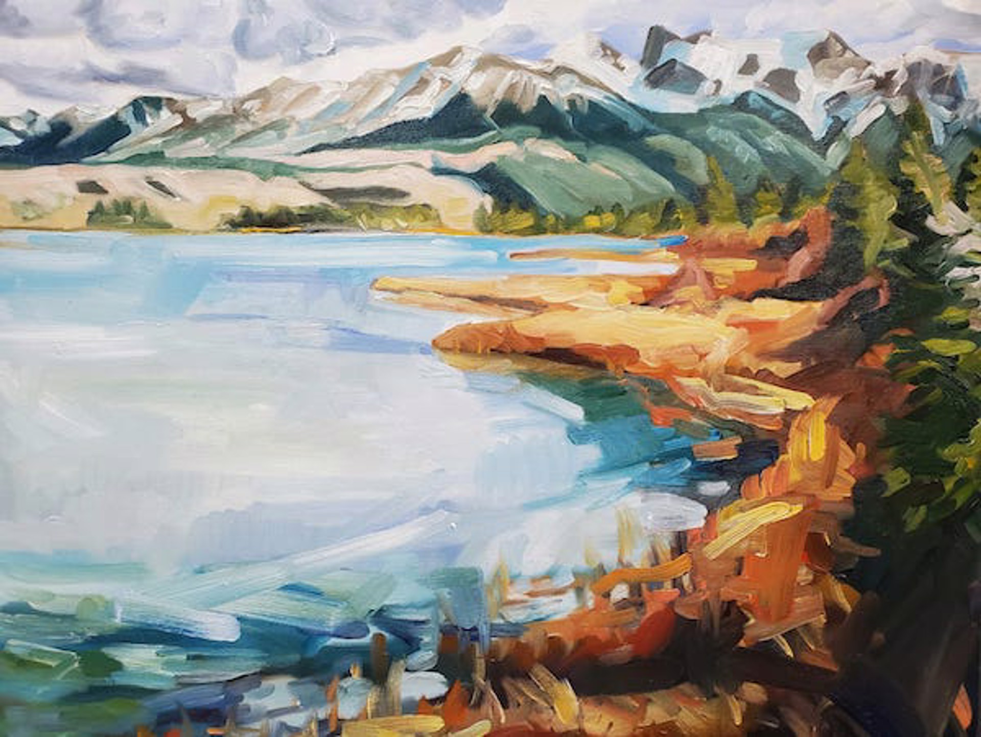 Study of Talbot Lake by Pascale Robinson