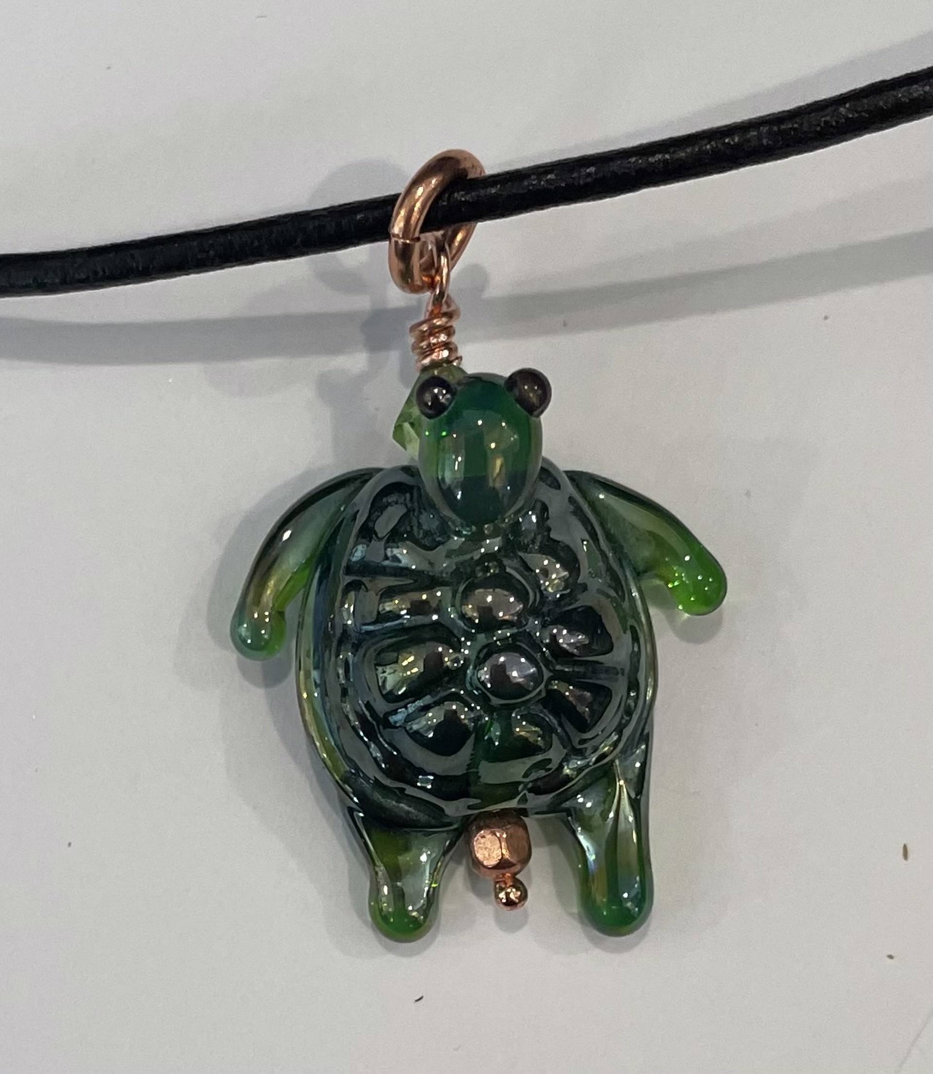 Turtle Bead Necklace by Emelie Hebert