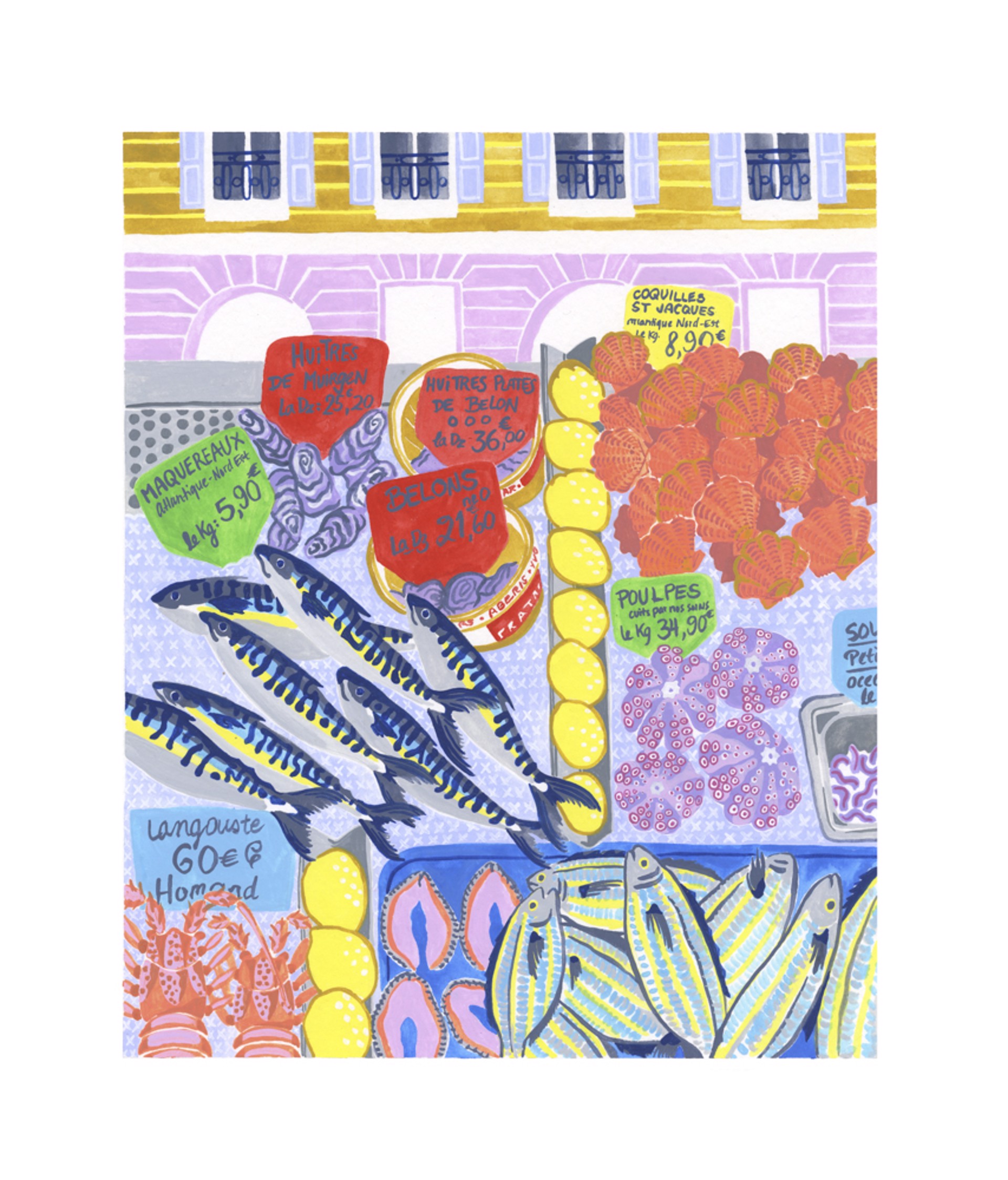 Fruits De Mer by Jean Mason