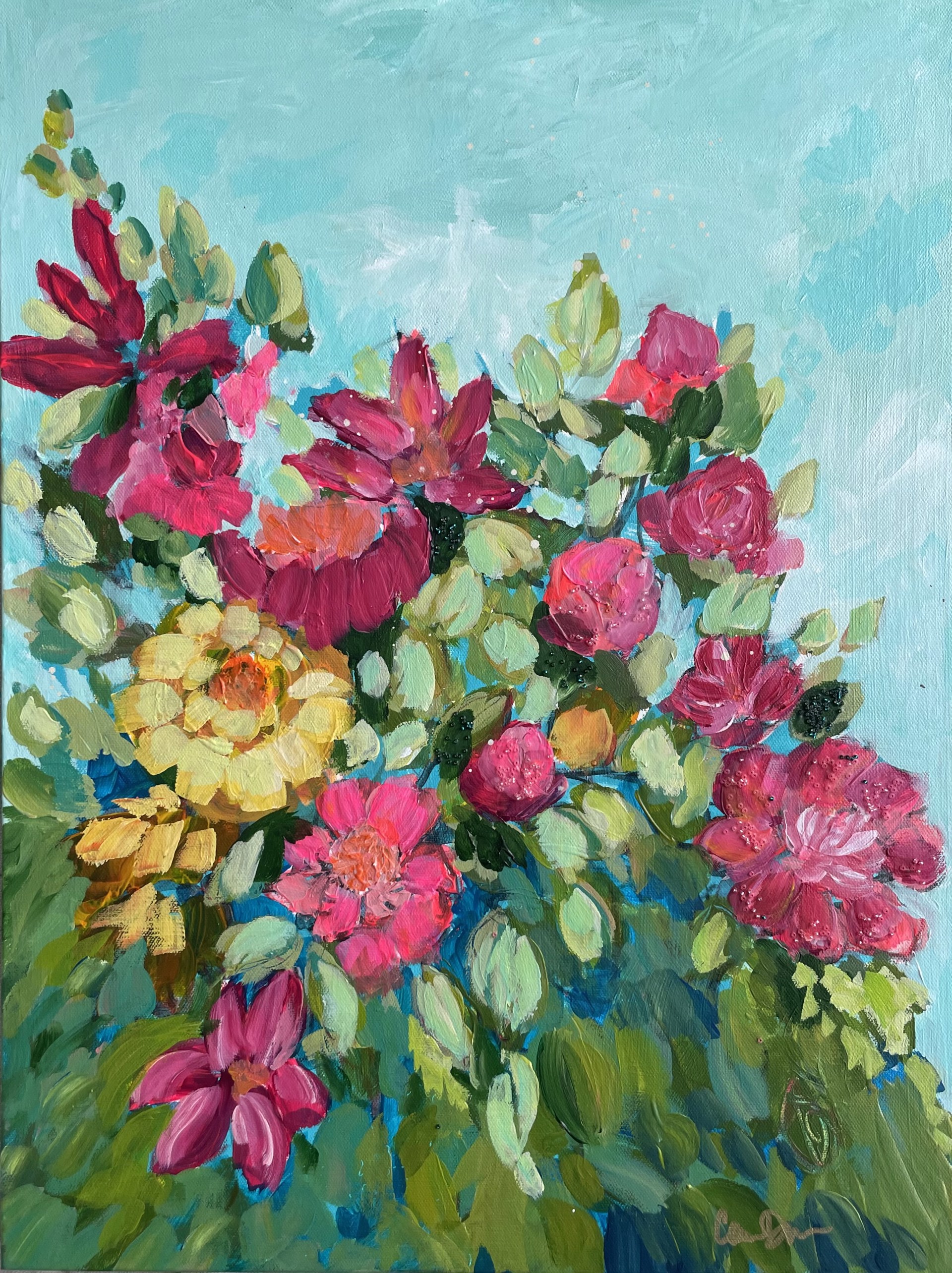 Summer Peonies by Carmen Duran