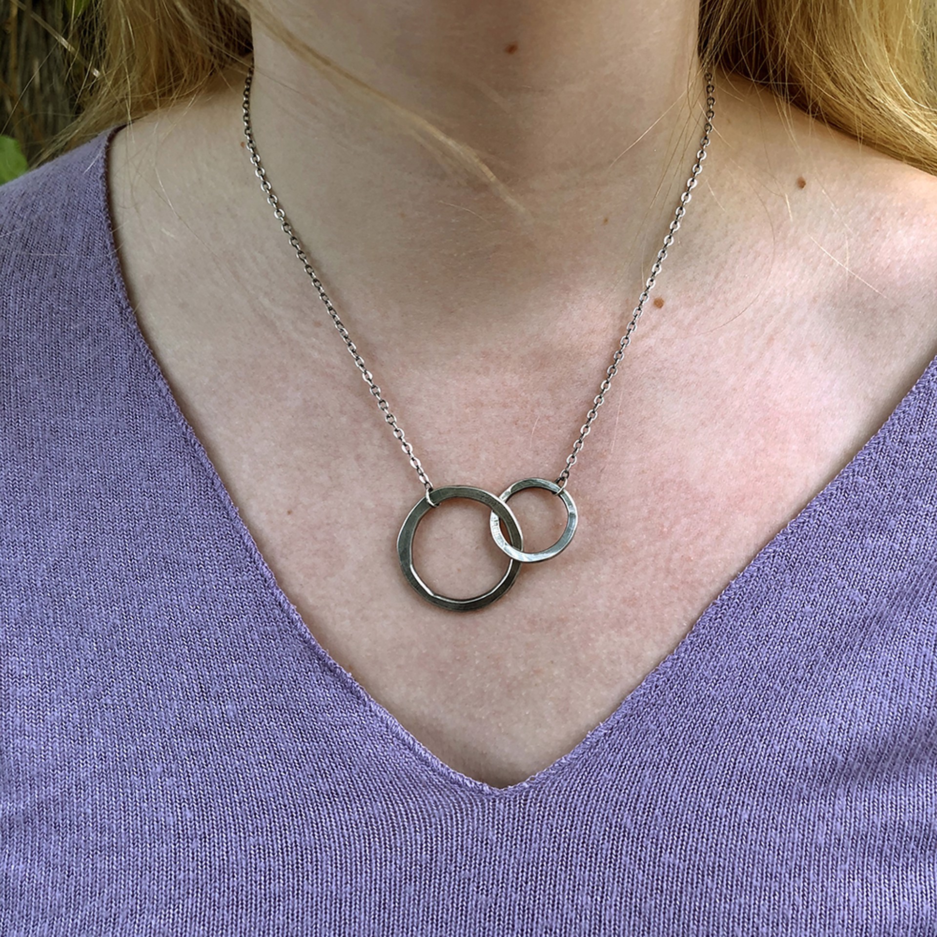 Interlock Necklace by Beth Aimee