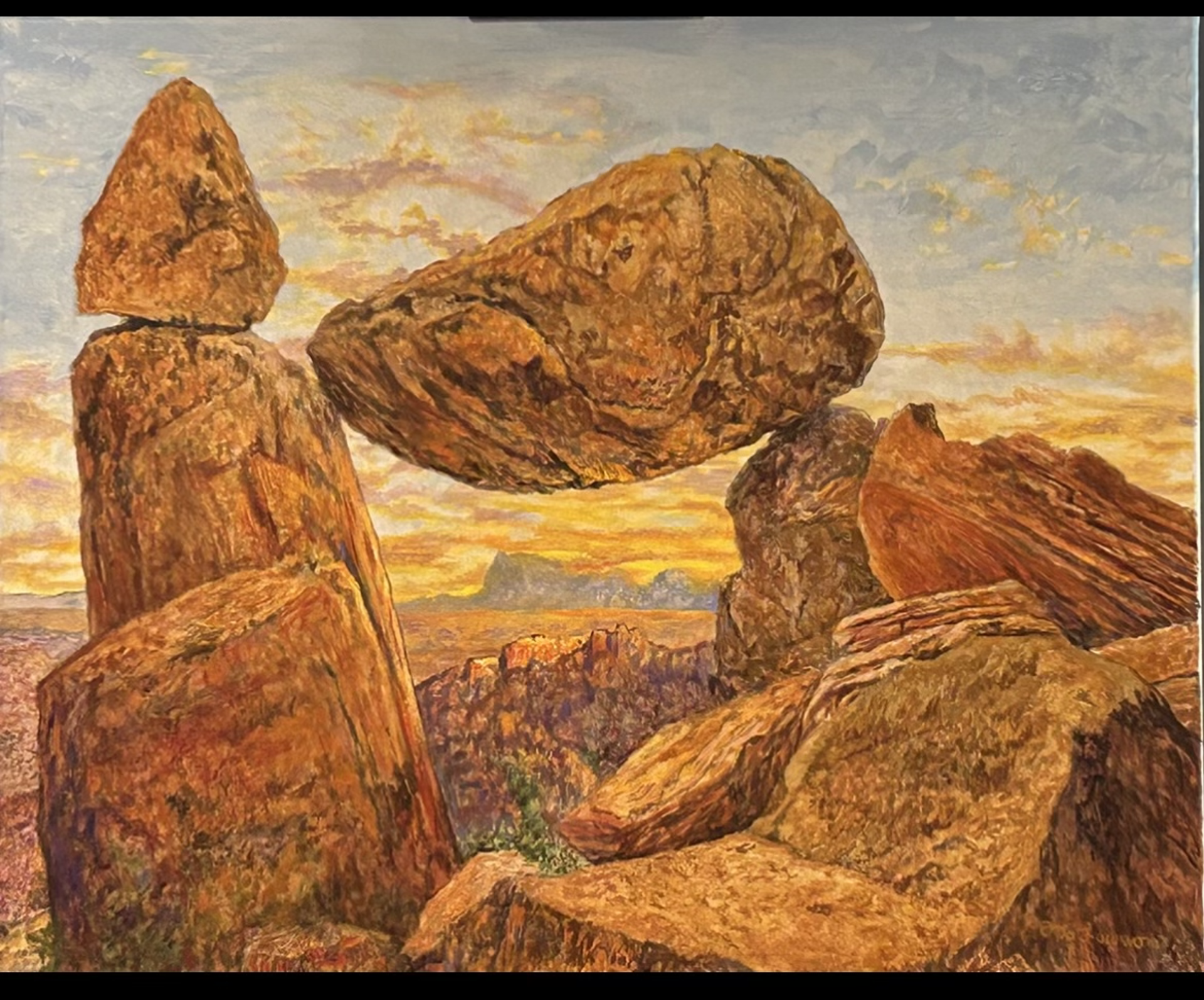 Balanced Rock by Otto Lawson