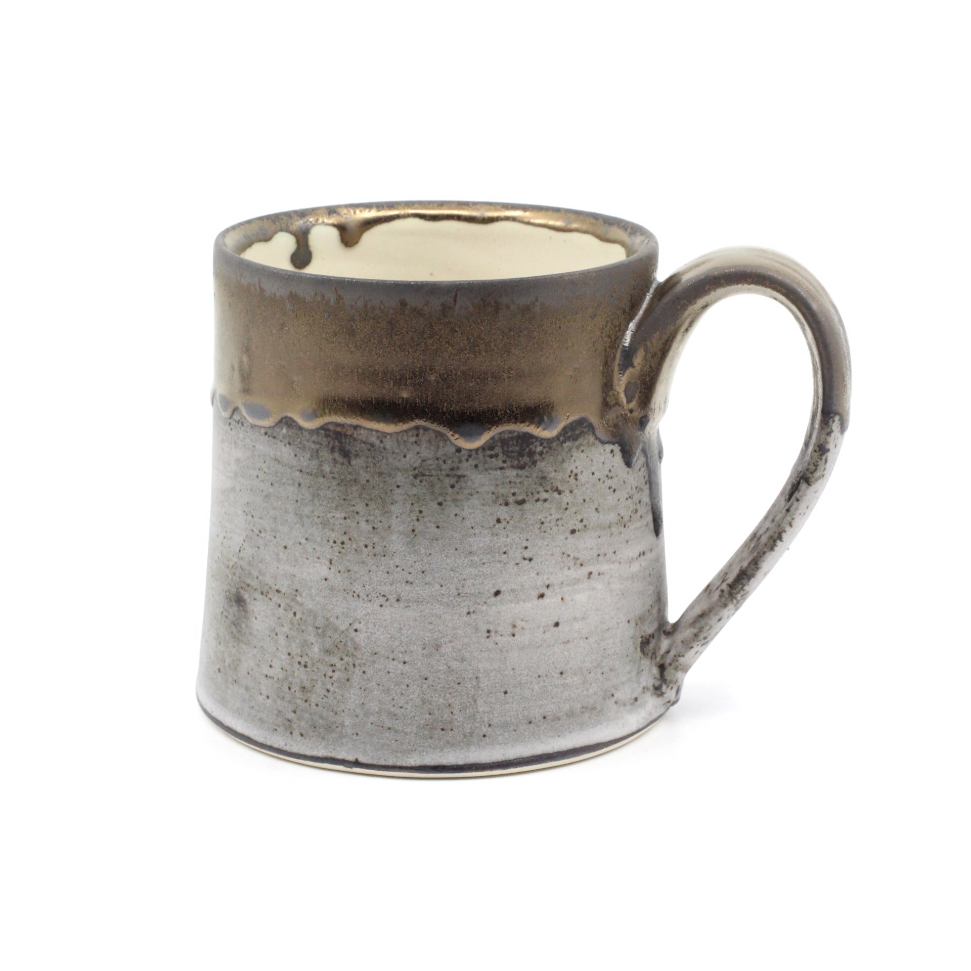 Grey/Bronze Mug by Jessica Wertz