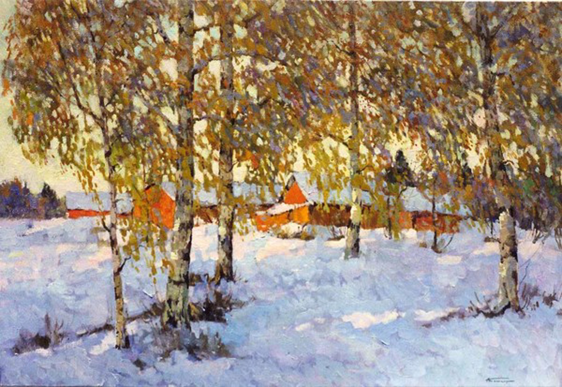 First Snow by Alexander Kremer