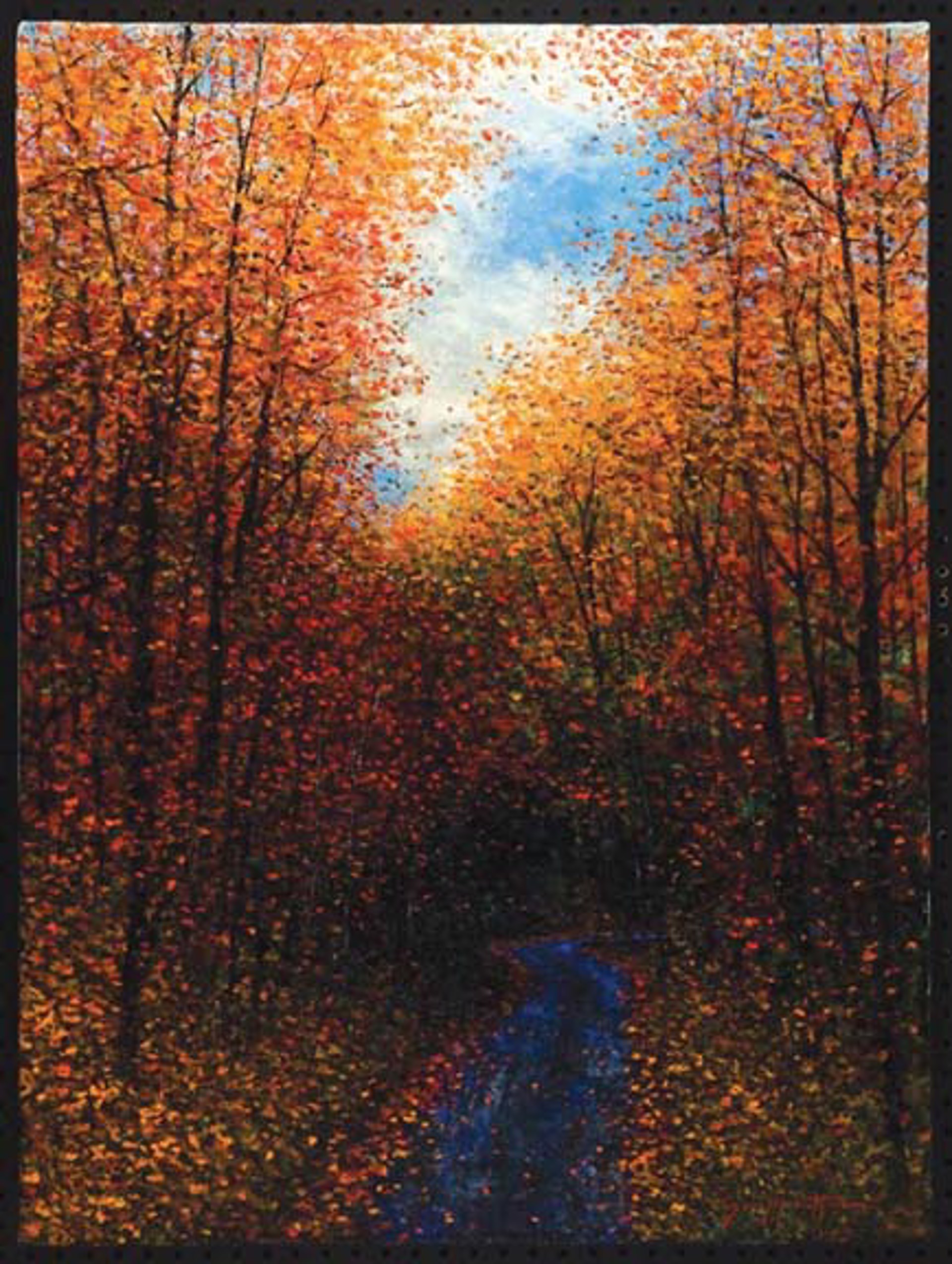 Blazing Autumn by James Scoppettone