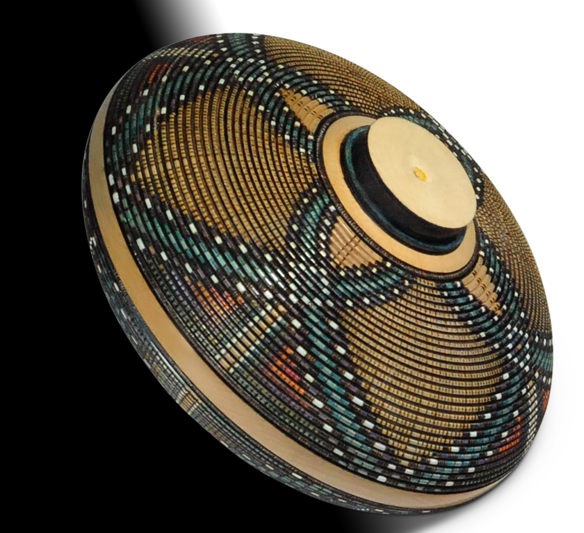 Sipapu 5 with Turquoise Inlay by Keoni