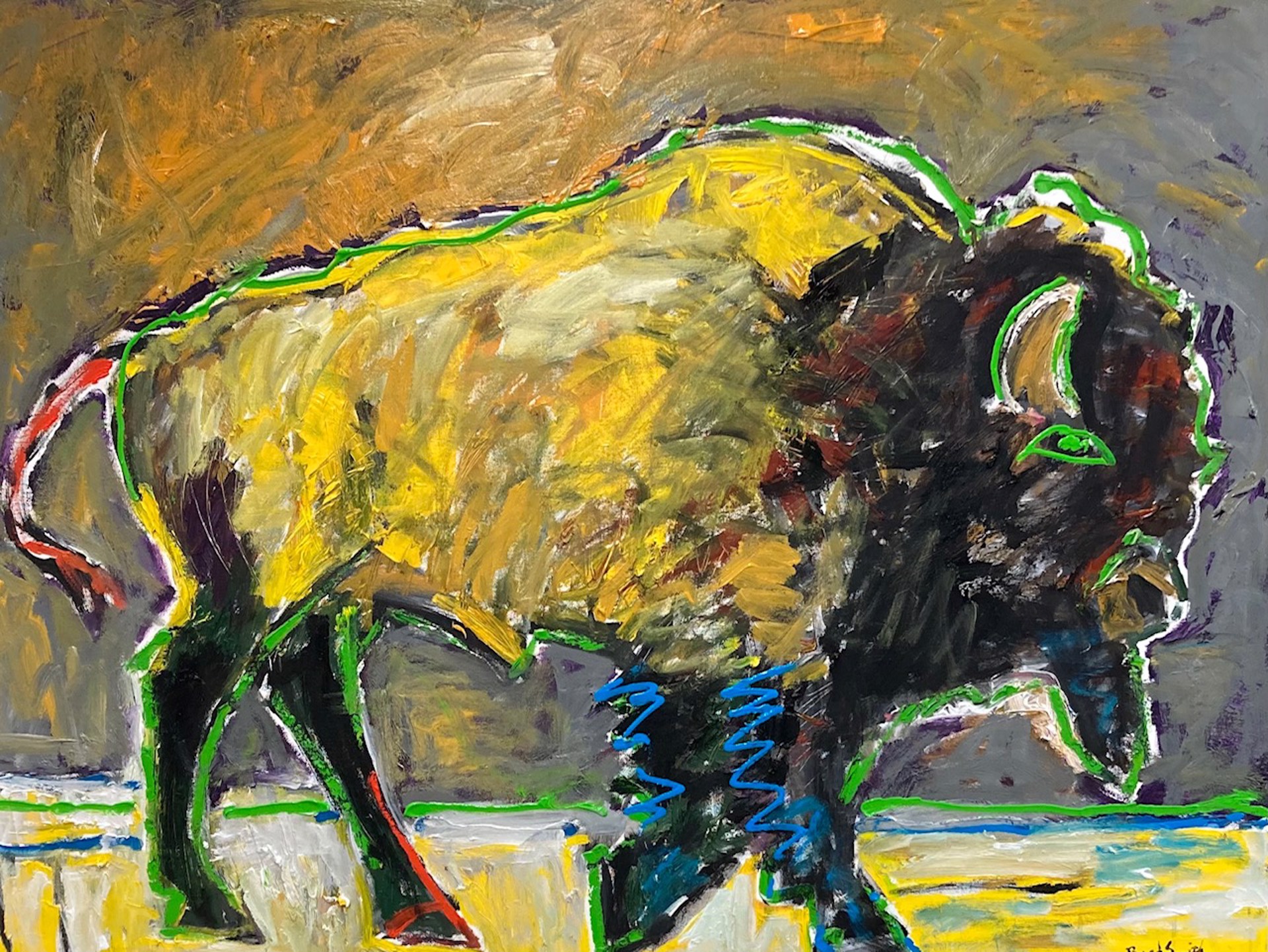 Santa Fe Buffalo by Brad Smith | Brad Smith Gallery