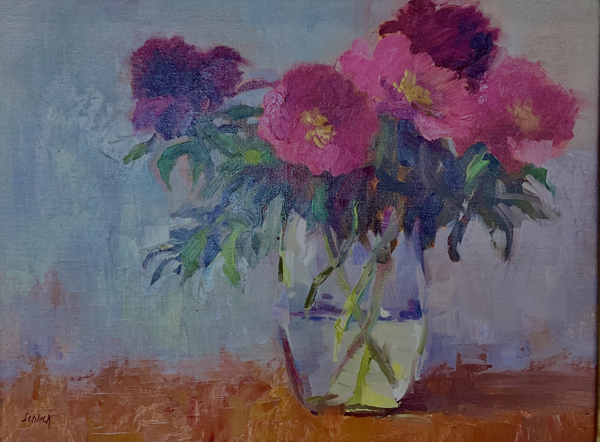 “Early Spring Peonies” by Suzanne Schleck