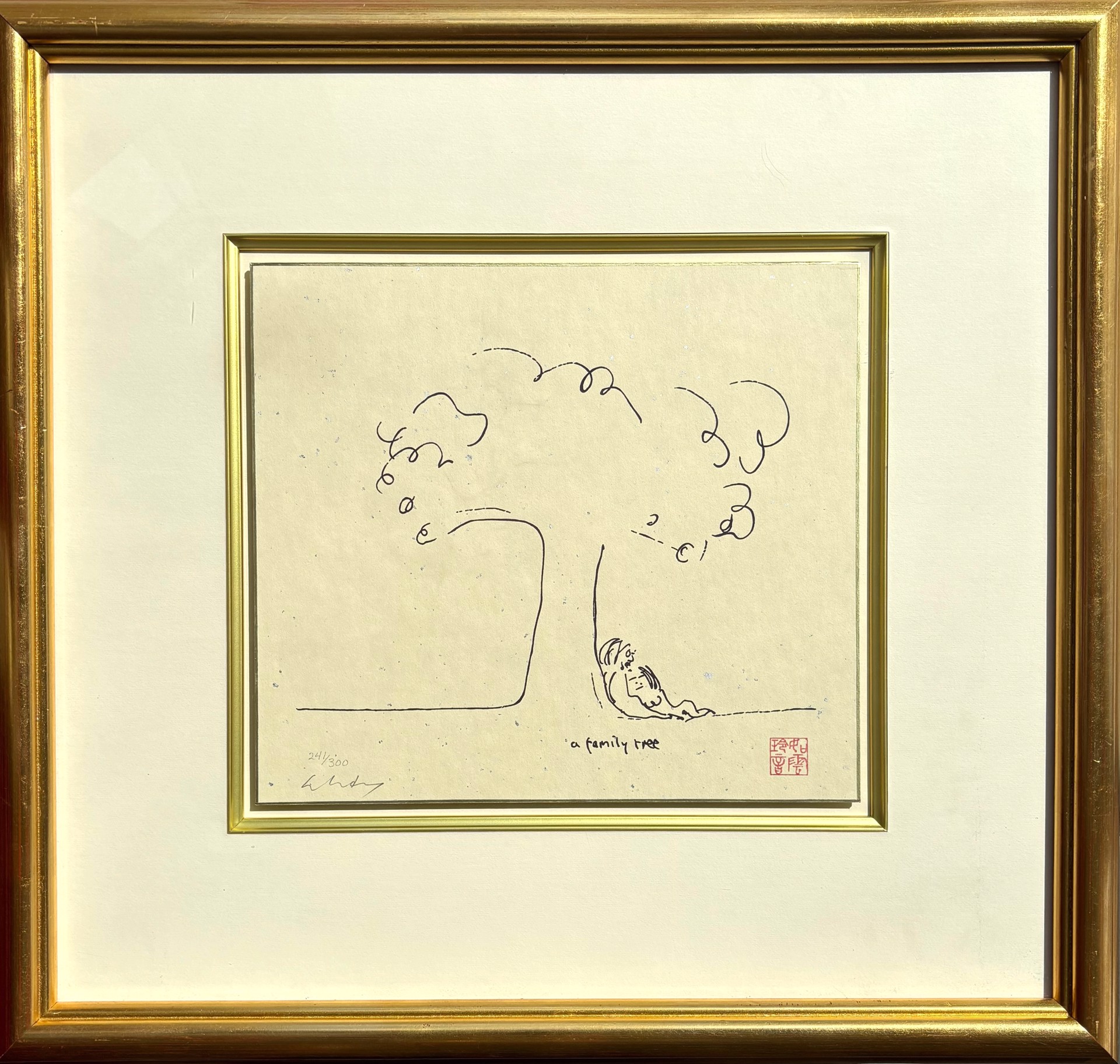 John Lennon☆a family tree☆額入りポスター☆ Family Tree | John Lennon | RoGallery