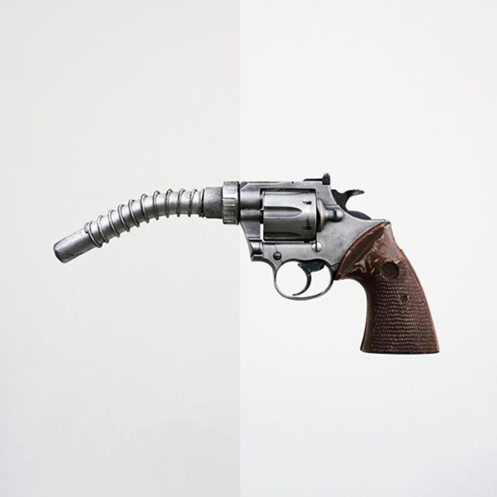 Gun + Gas Nozzle by Stephen McMennamy
