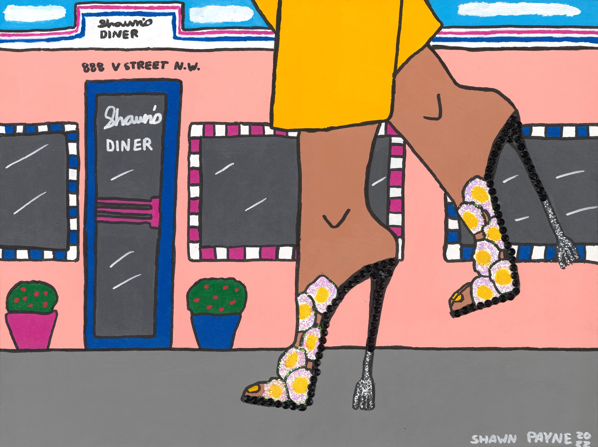 Sunny Side Up Heels by Shawn Payne
