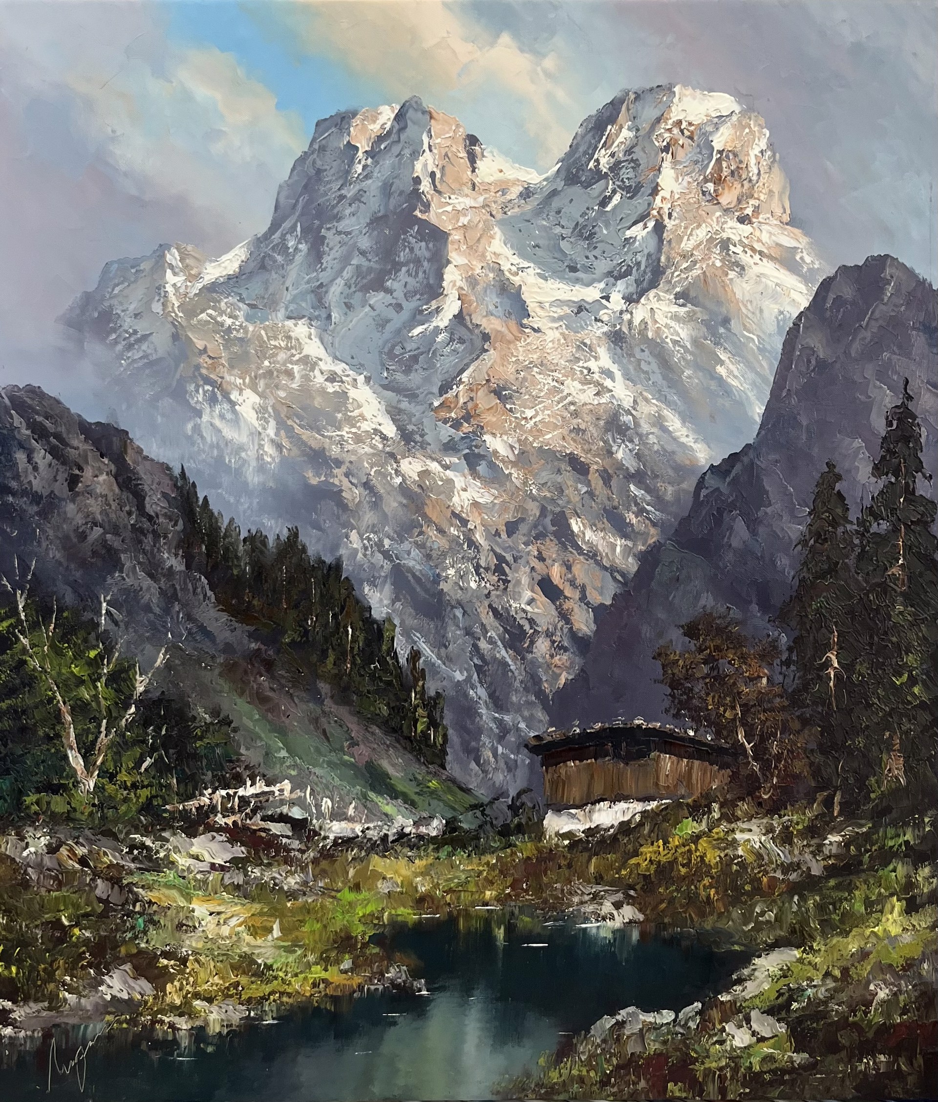 Karweldel, Alps by Herbert Uerpmann
