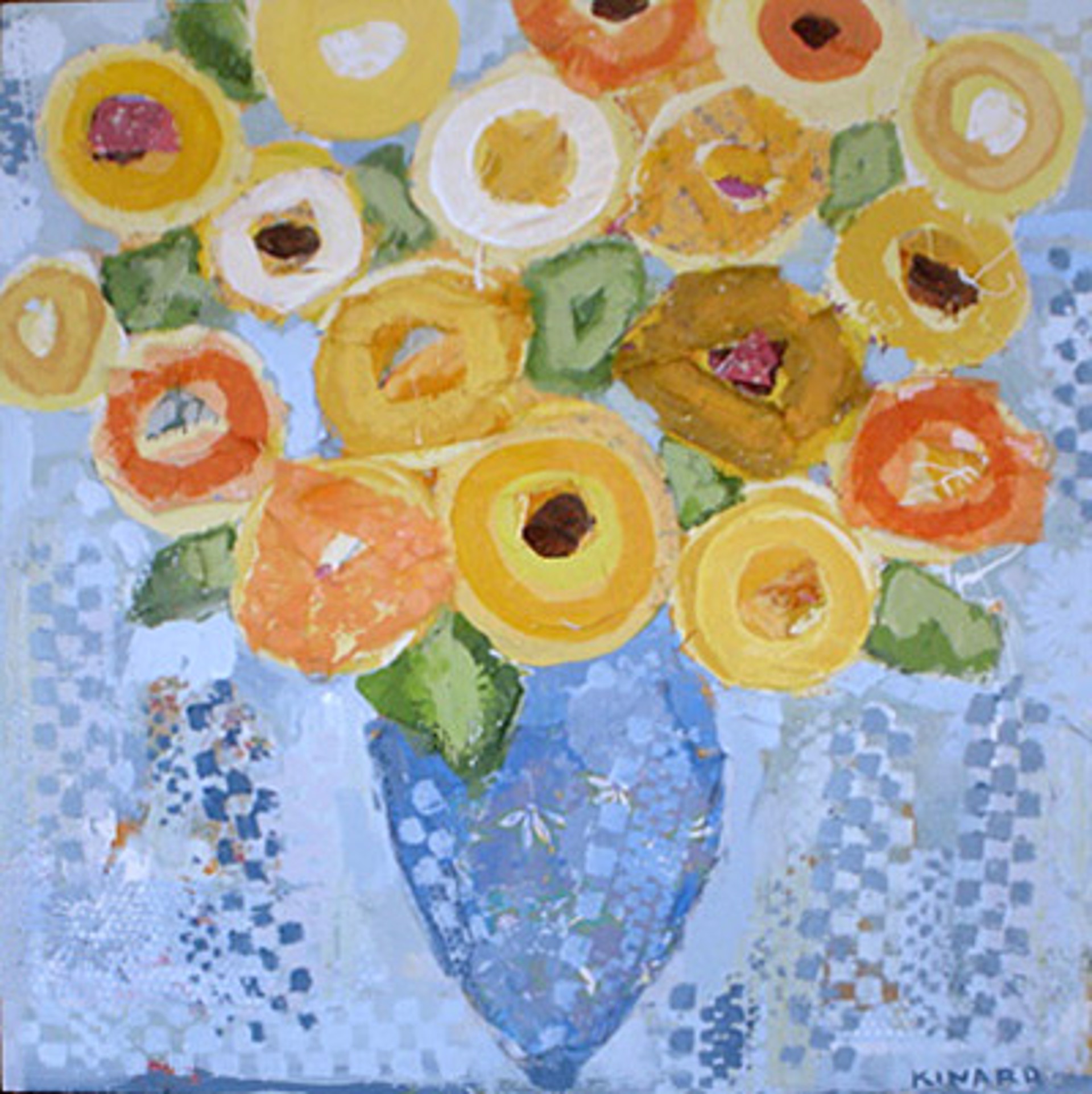 Yellow Rose Mix by Christy Kinard