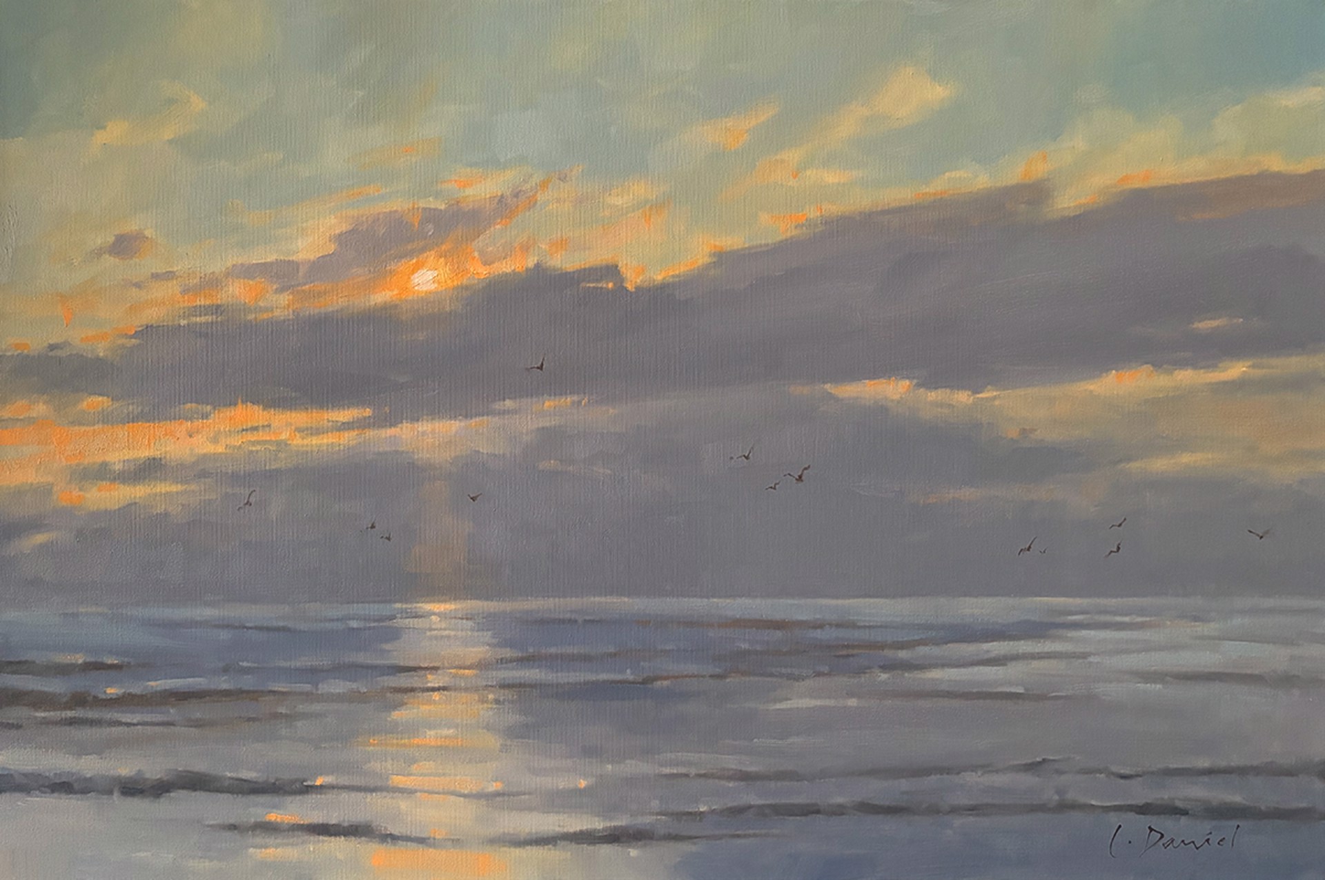 Rising Sun by Laurel Daniel Anderson Fine Art Gallery