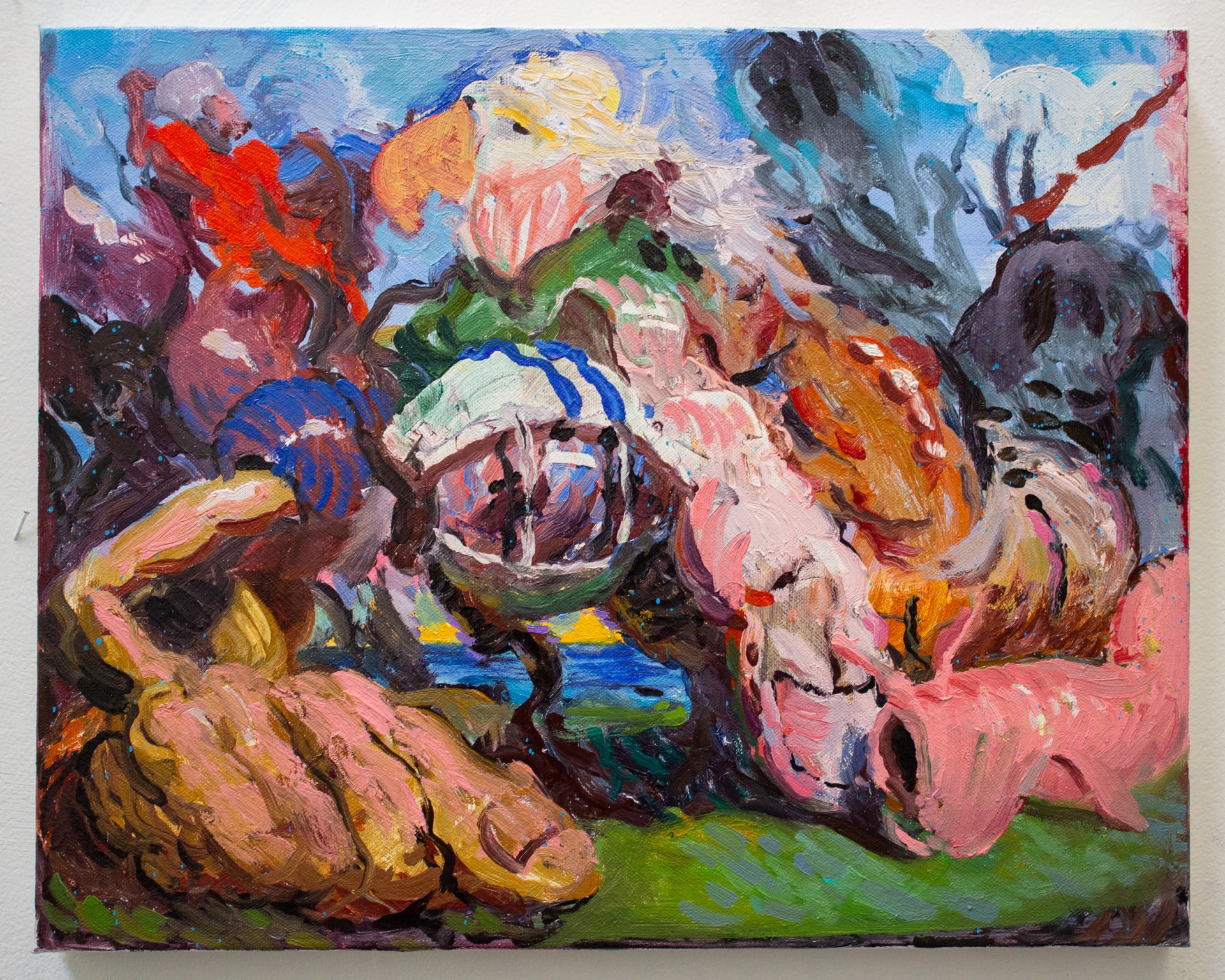 Game Losers (After the Tiger Hunt) by Dana Blume