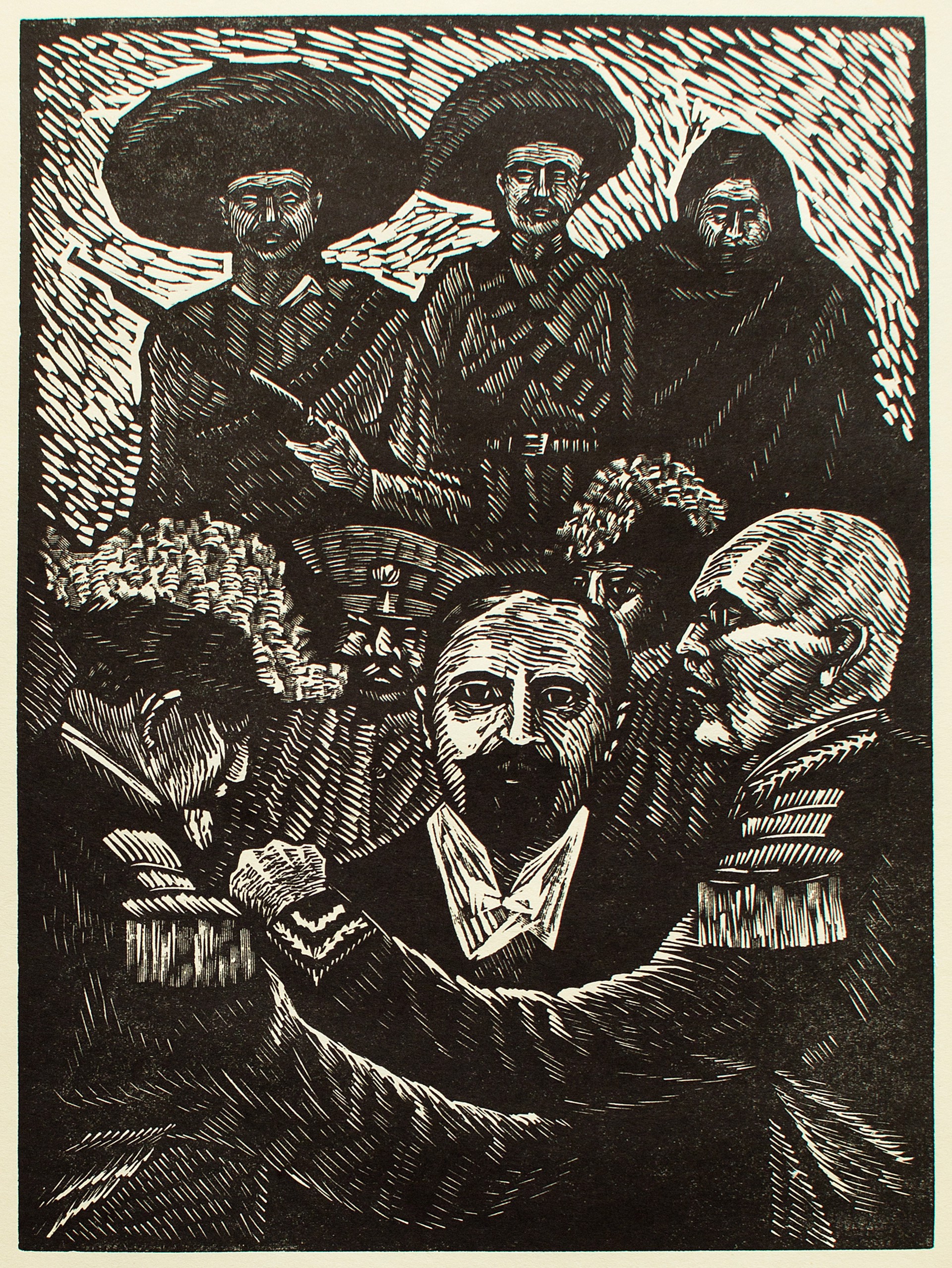 Francisco I. Madero es Rodeado por el Antiguo Aparato by Jesús Alvarez Amaya
