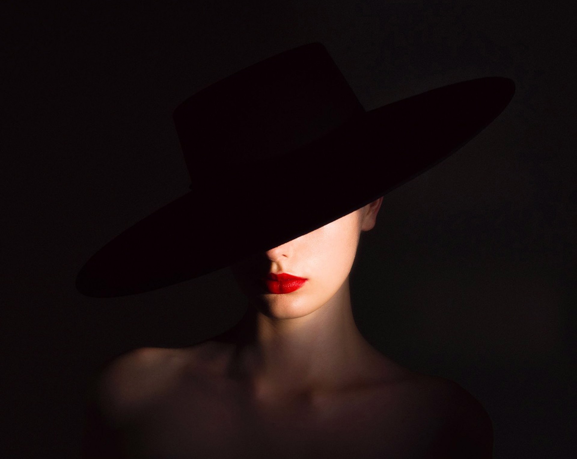 Shadow Hat by Tyler Shields | Samuel Lynne Galleries