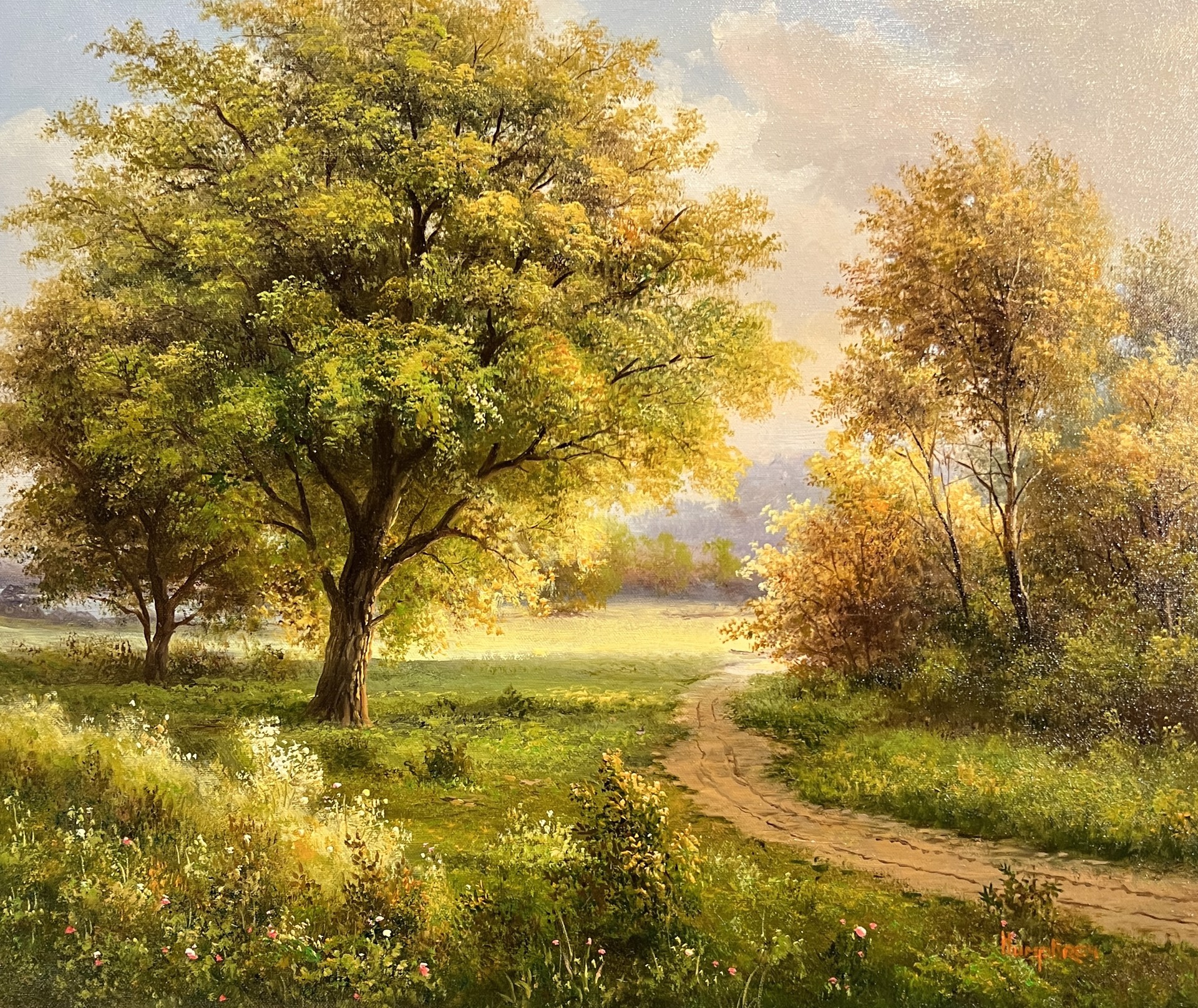LIGHT IN THE FIELD by HUMPHREY