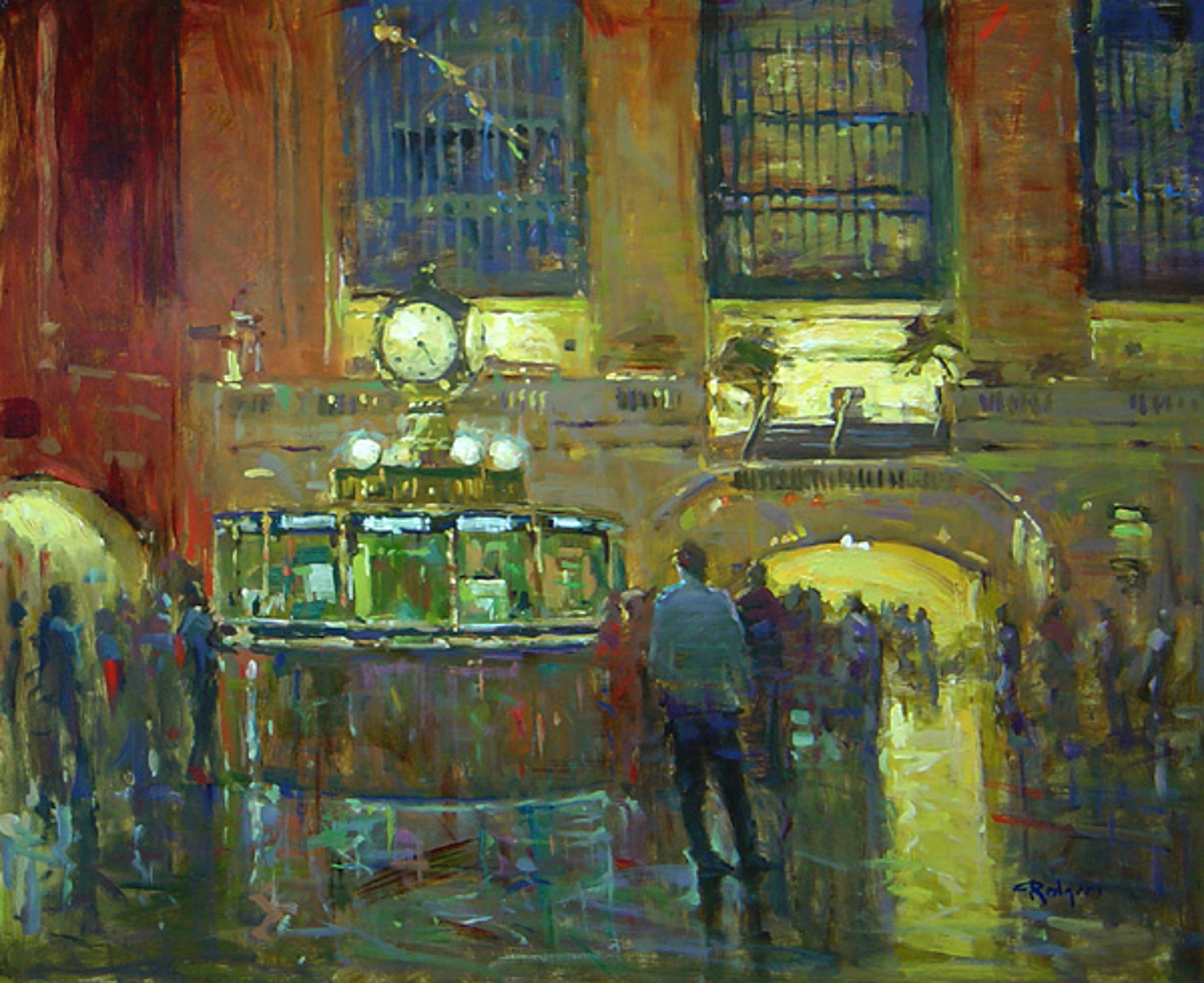 Heading Home, Grand Central by Jim Rodgers