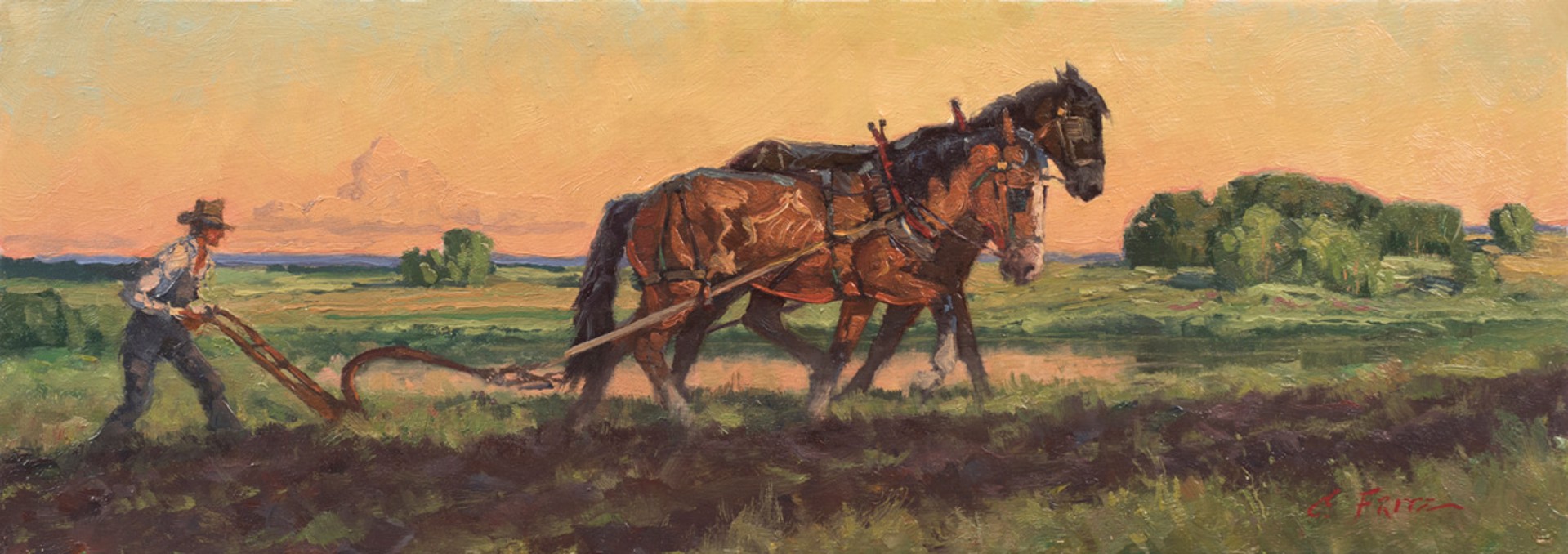 The Homesteader’s Team by Charles Fritz