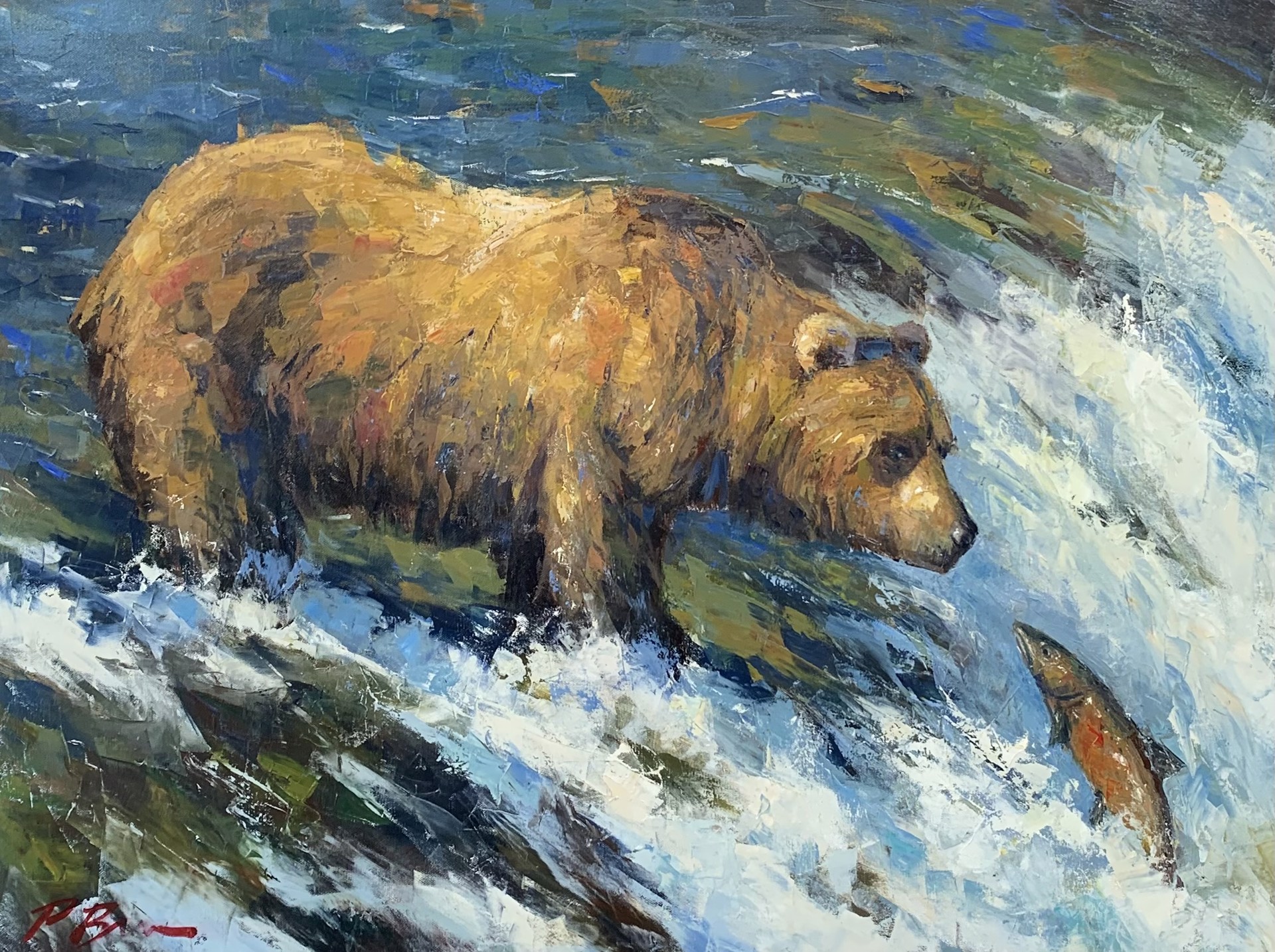 Alaskan Angler by Perry Brown