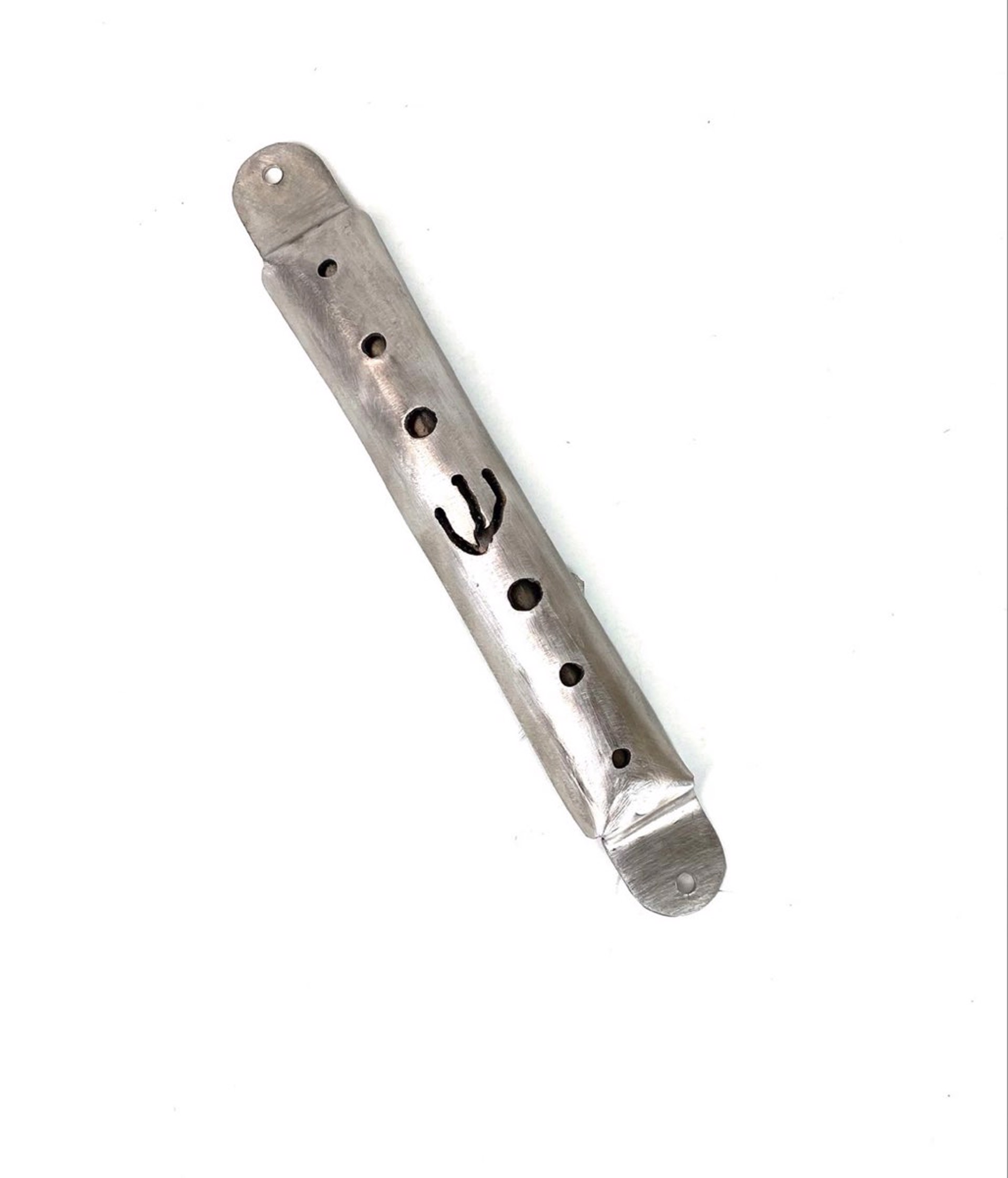 Mezuzah with Dots by Blackthorne Forge