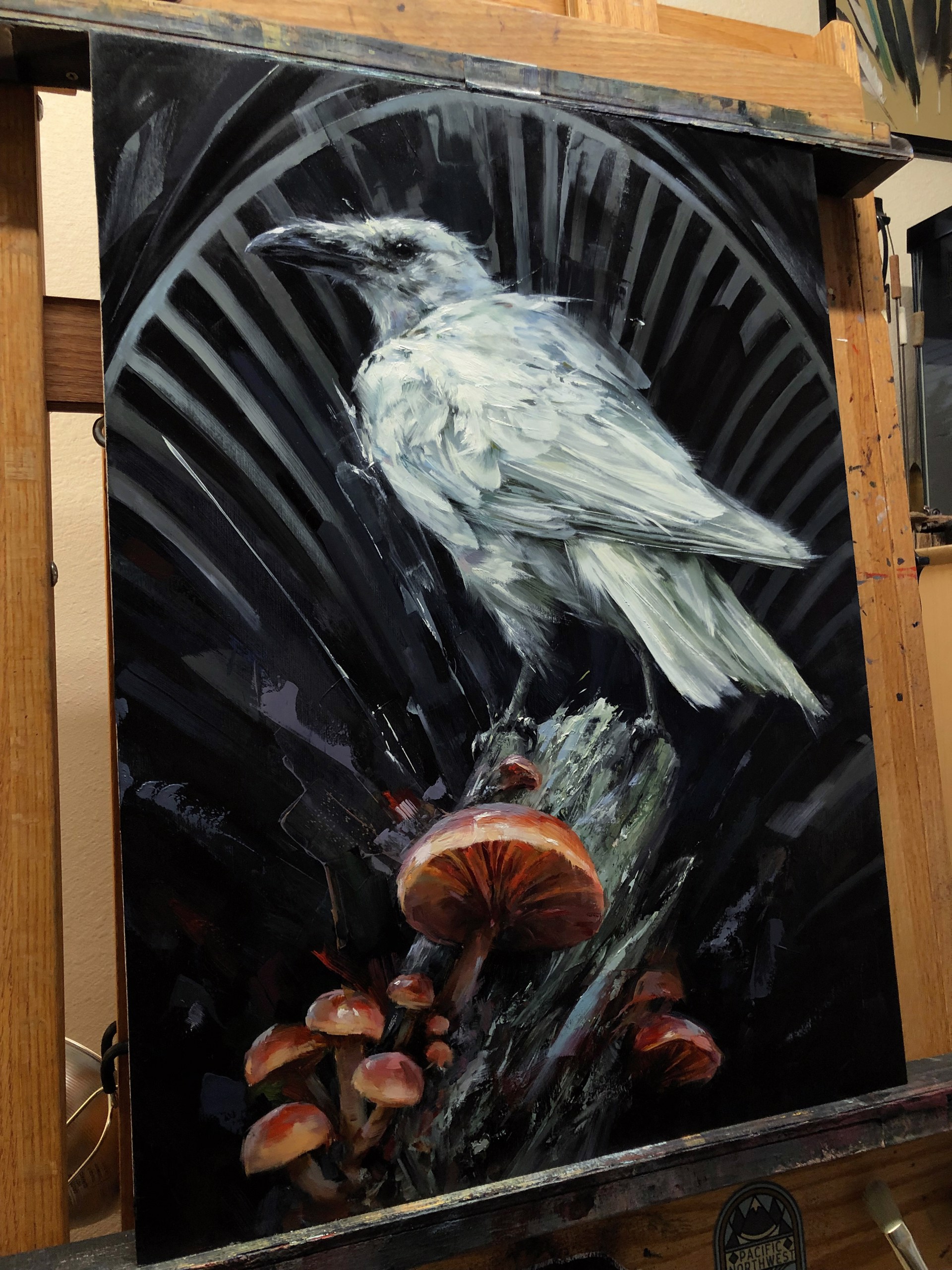 The White Raven by Lindsey Kustusch