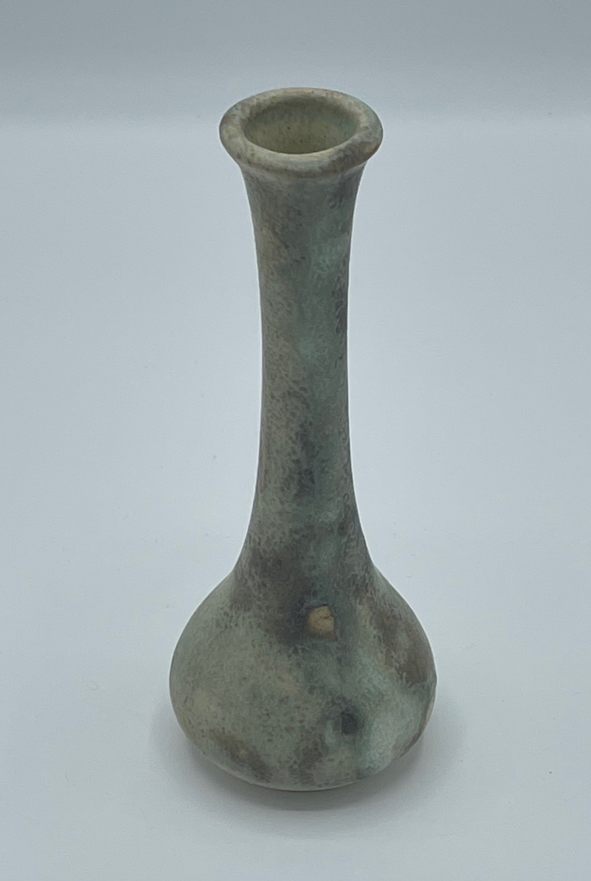Bud Vase Patina by Satterfield Pottery