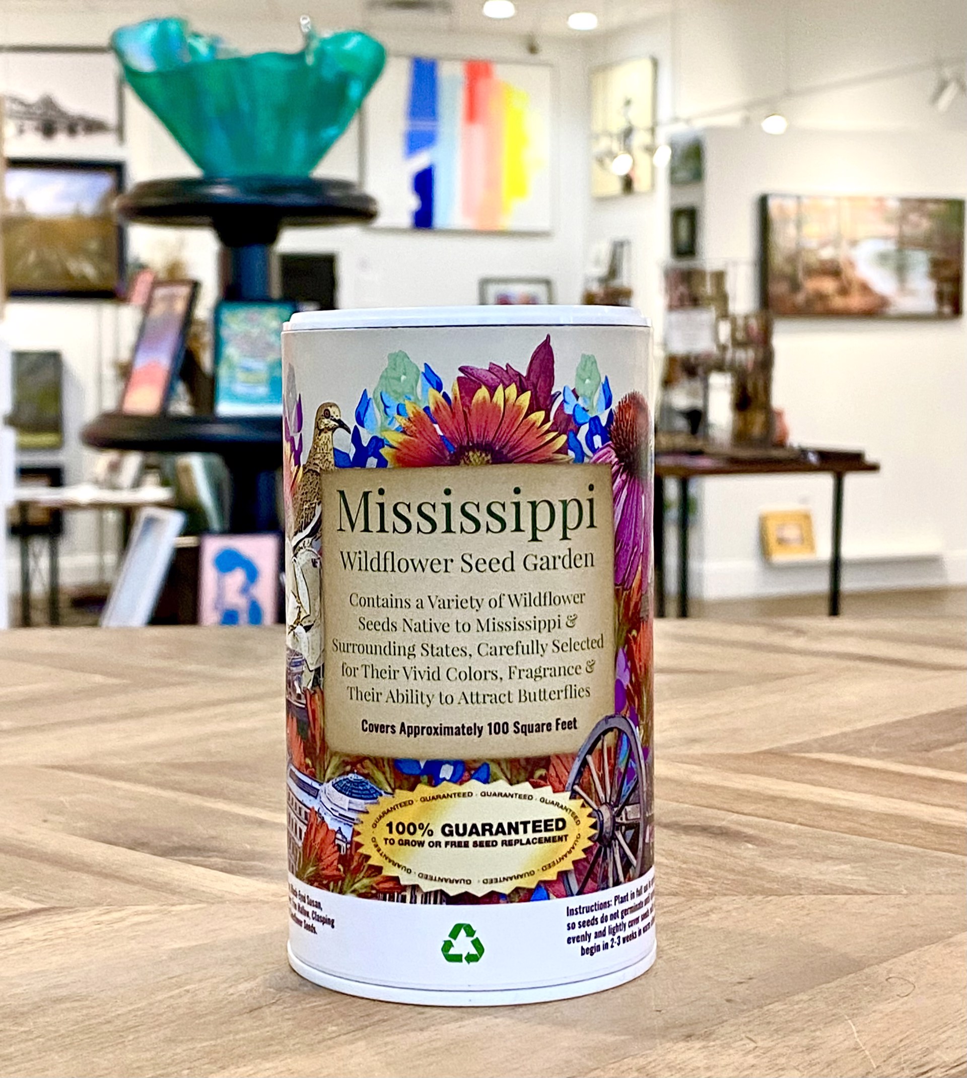 Mississippi Wildflower Seed Shaker Garden by Pacesetter Merchandise