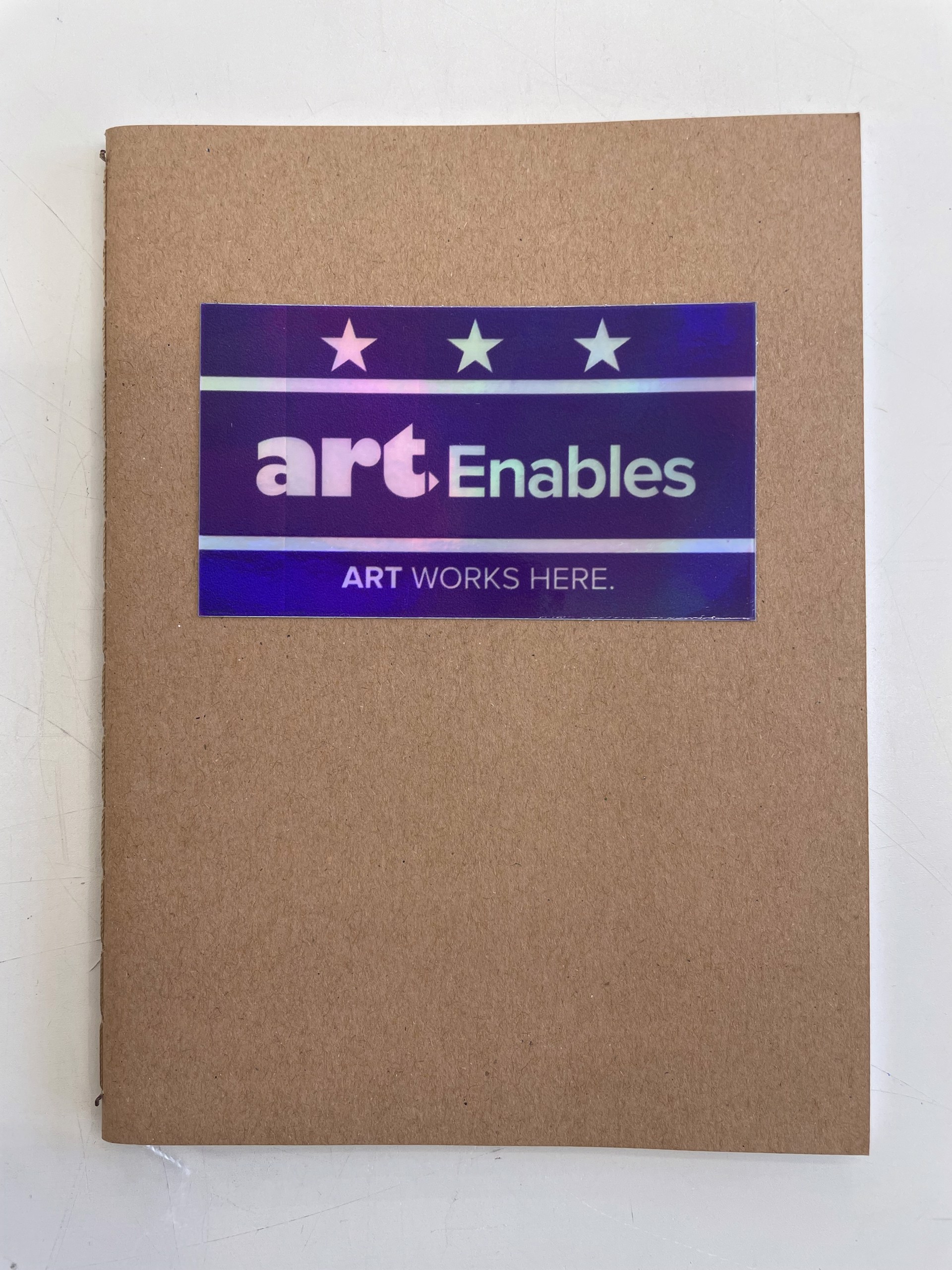 Art Enables Mini Book w/ Hologram Logo by Art Enables Merchandise