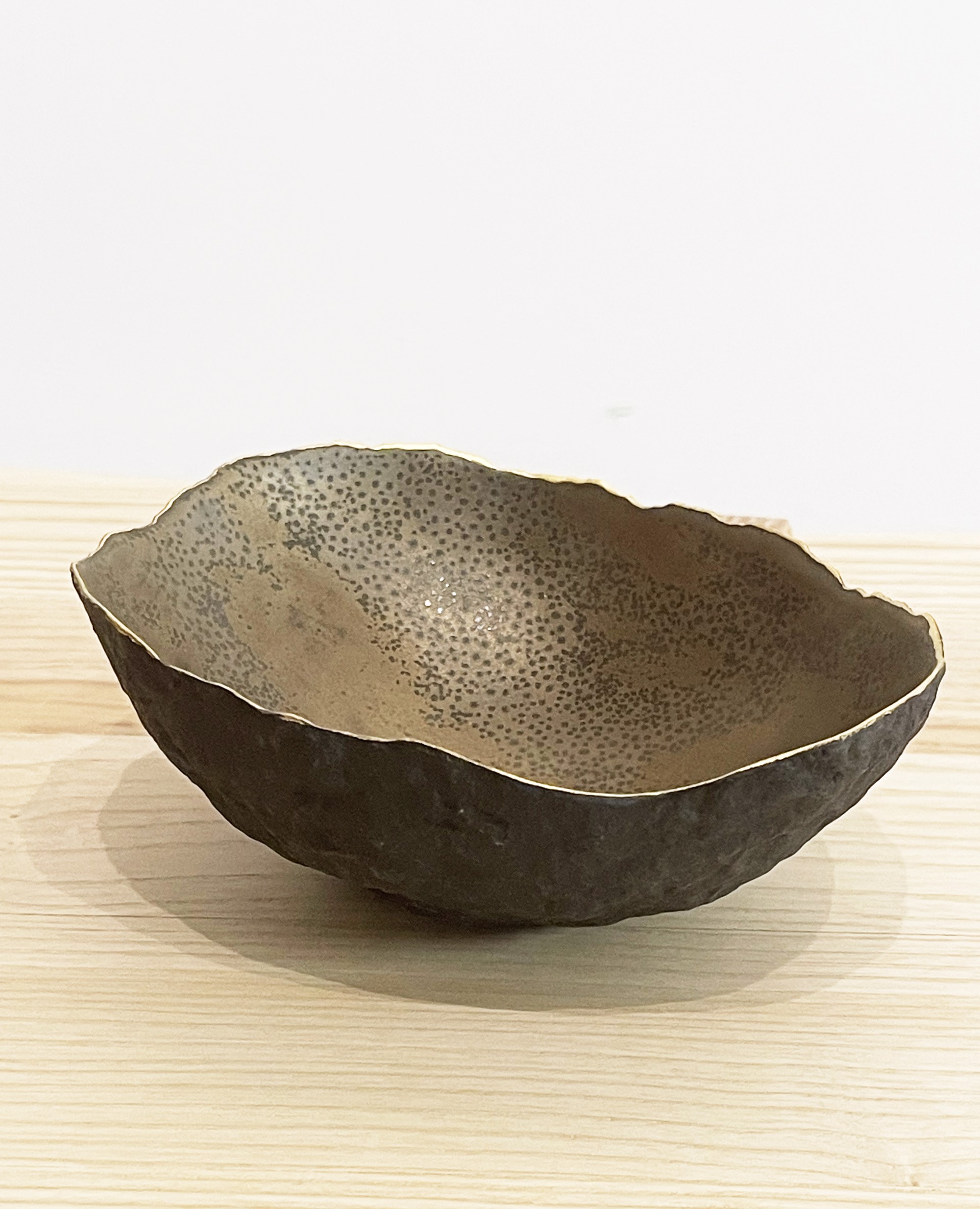 Ceramic with 3 glazes by Cristina Salusti