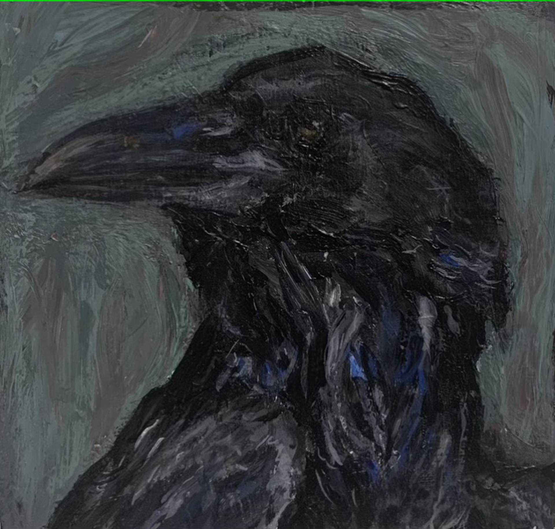 Austere Crow  by Ana Brown