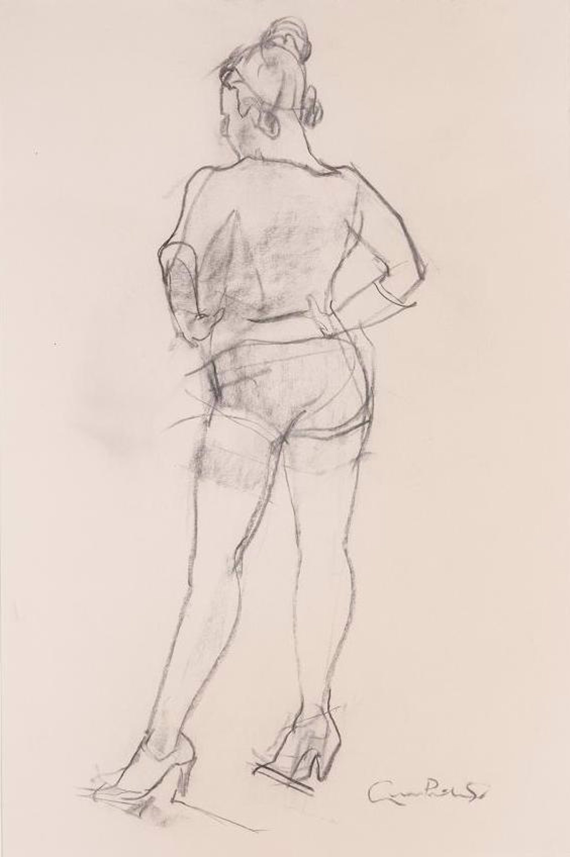 Standing Female Figure by Andrew Portwood
