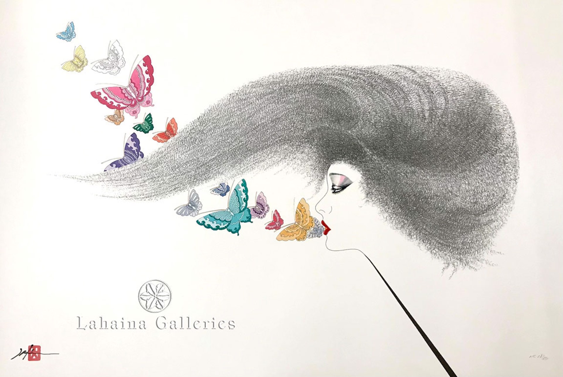 Whispering Butterflies by Hisashi Otsuka