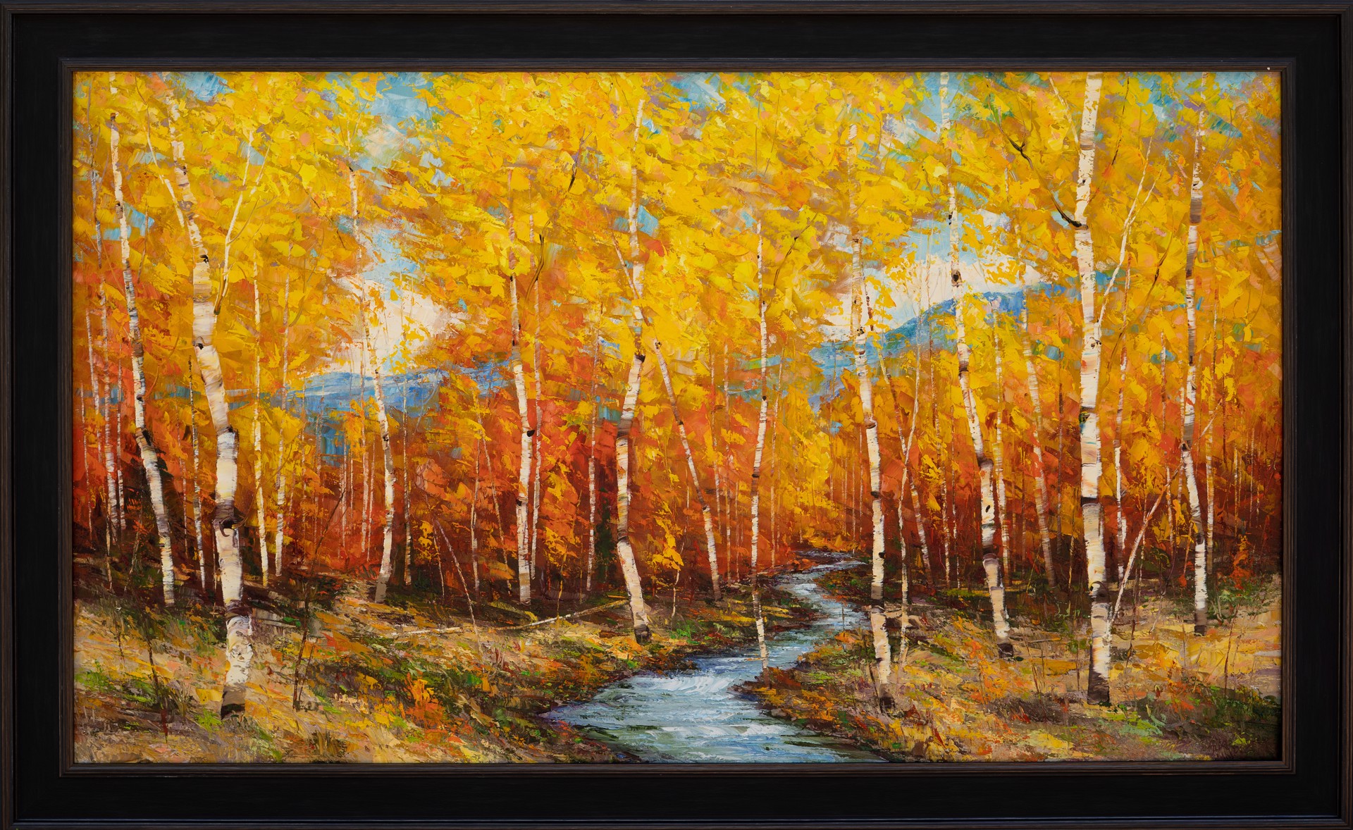 Fall Trees by Dean Bradshaw
