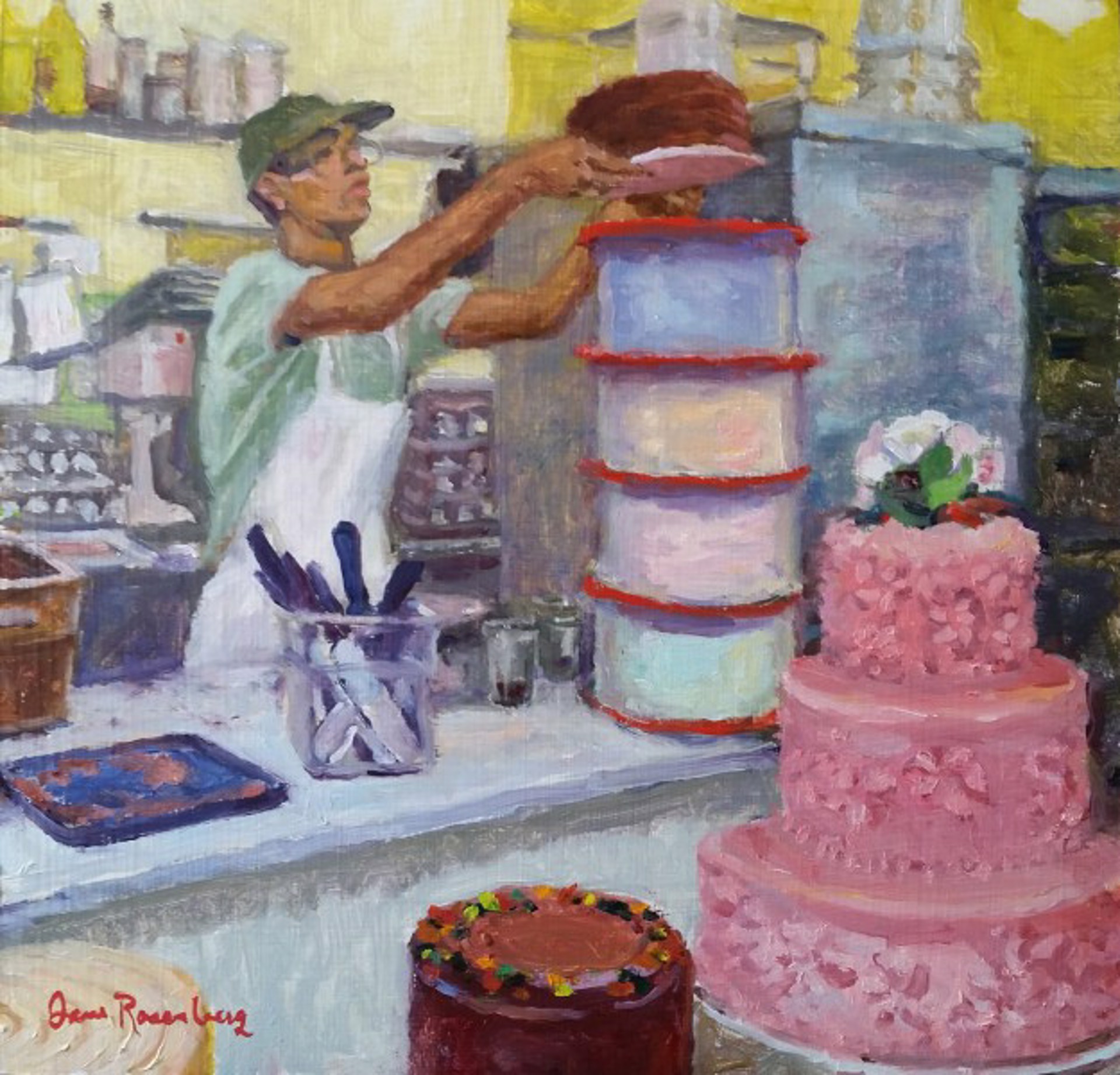 Stacking the Cakes by Jane Rosenberg