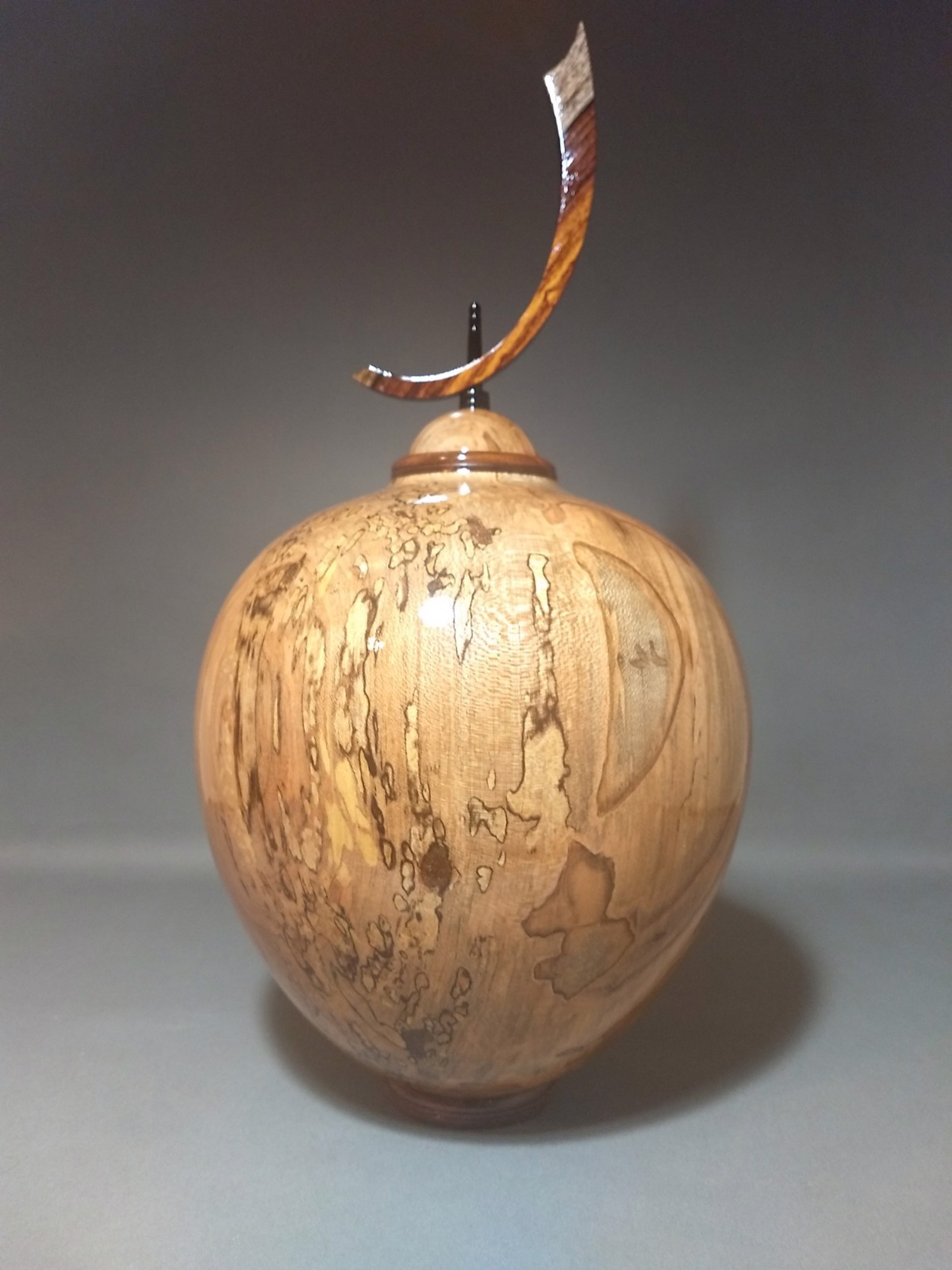 Spalted Maple Vessel by John Mascoll