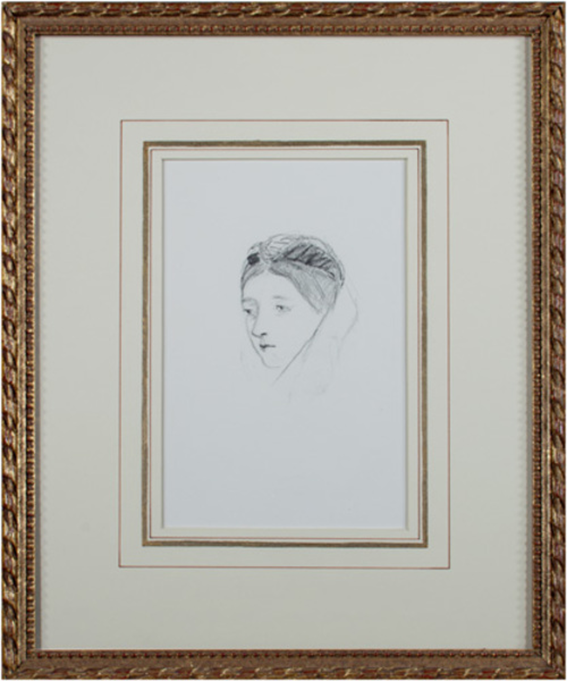 Portrait (Head) of a Woman by Hannah de Rothschild