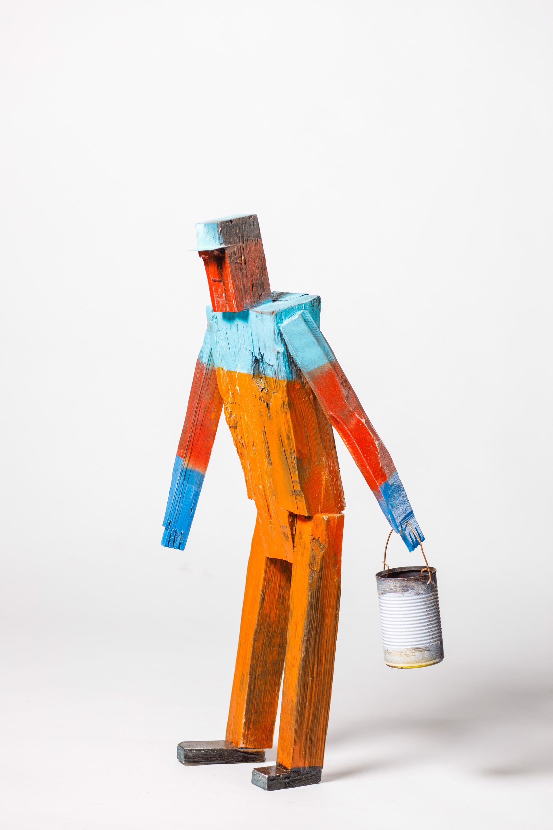 Old Codger with Bucket by Matthew Barter