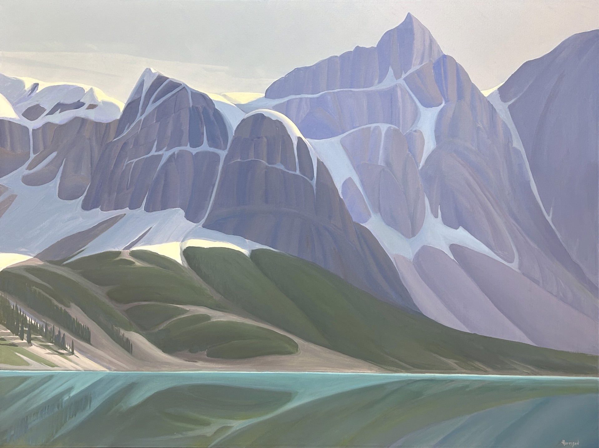 Midday Moraine by Kenneth Harrison