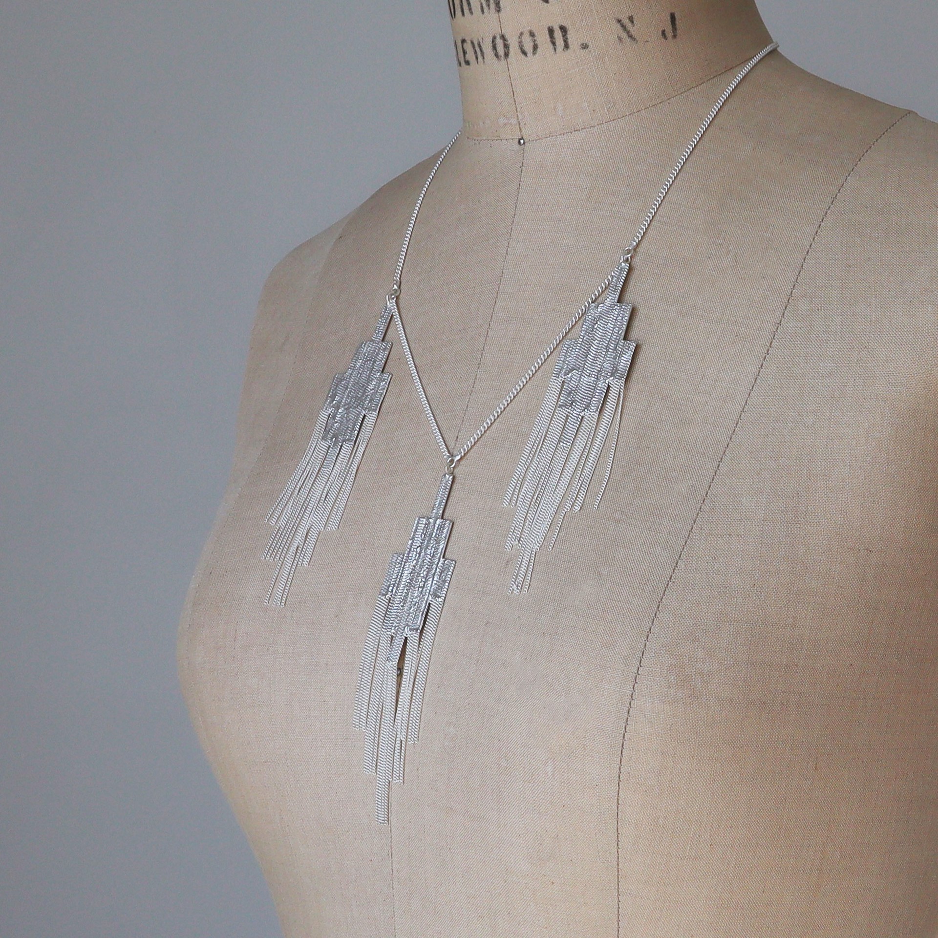 Pixel Necklace by Hannah Keefe